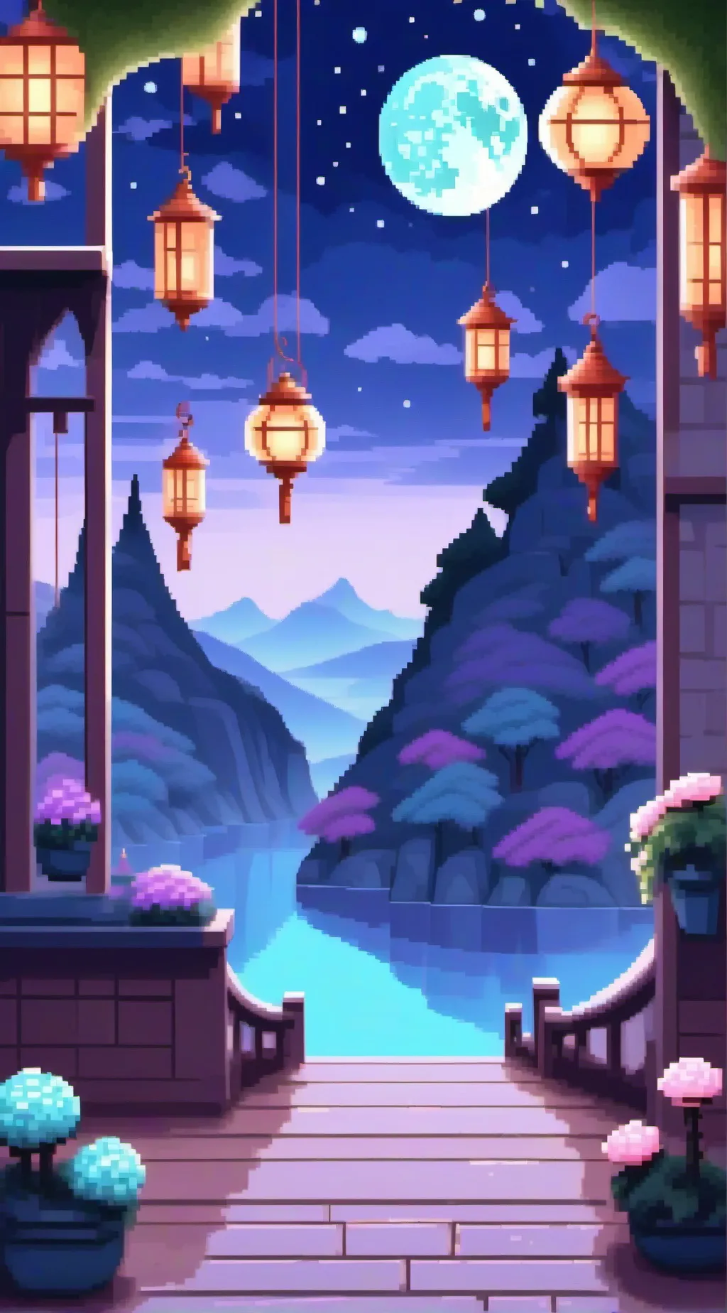 ai character: Megumi 💖✨ background