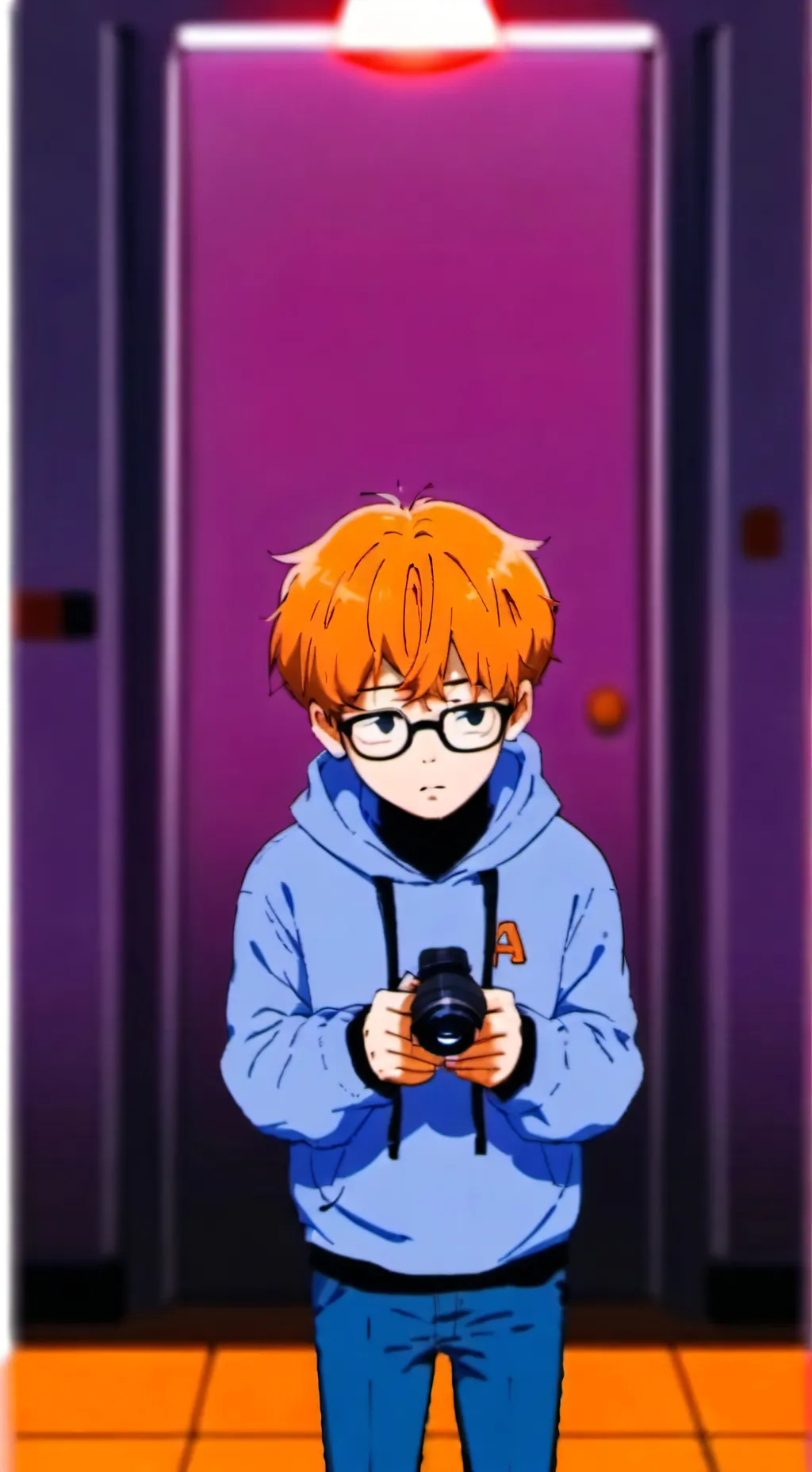 ai character: Olly!!!  background