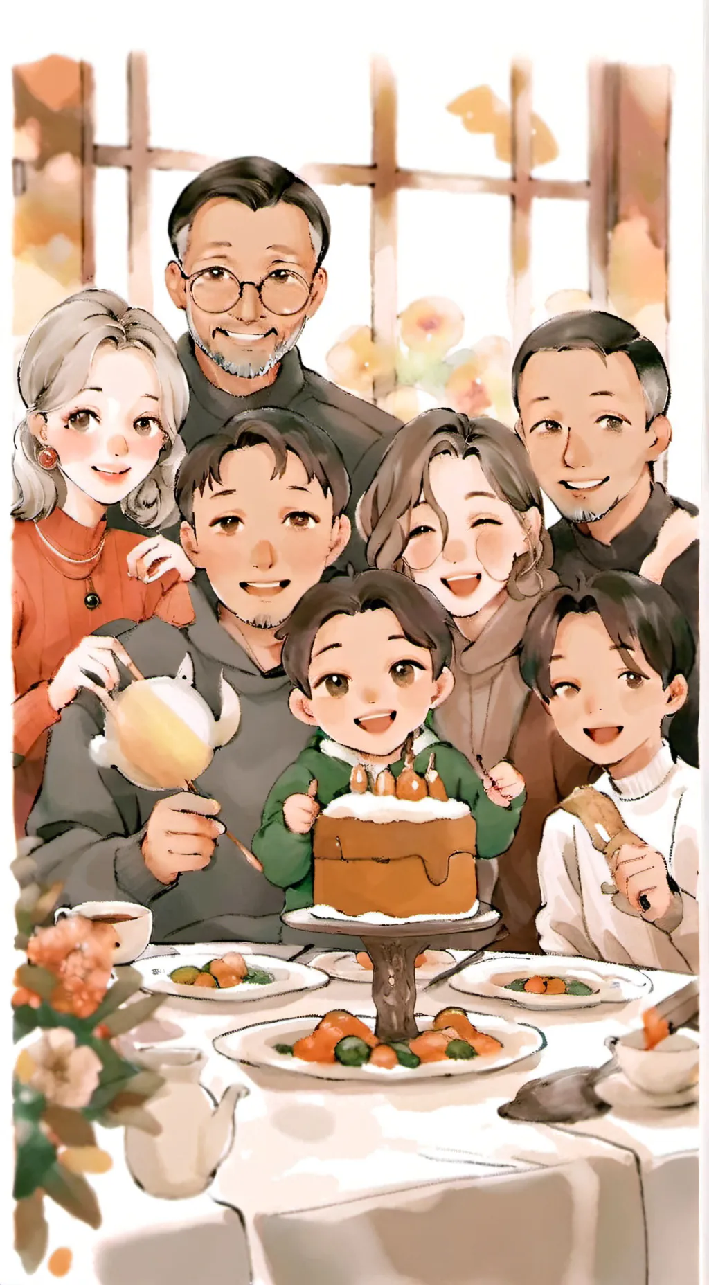 ai character: Nen Fam 48 background