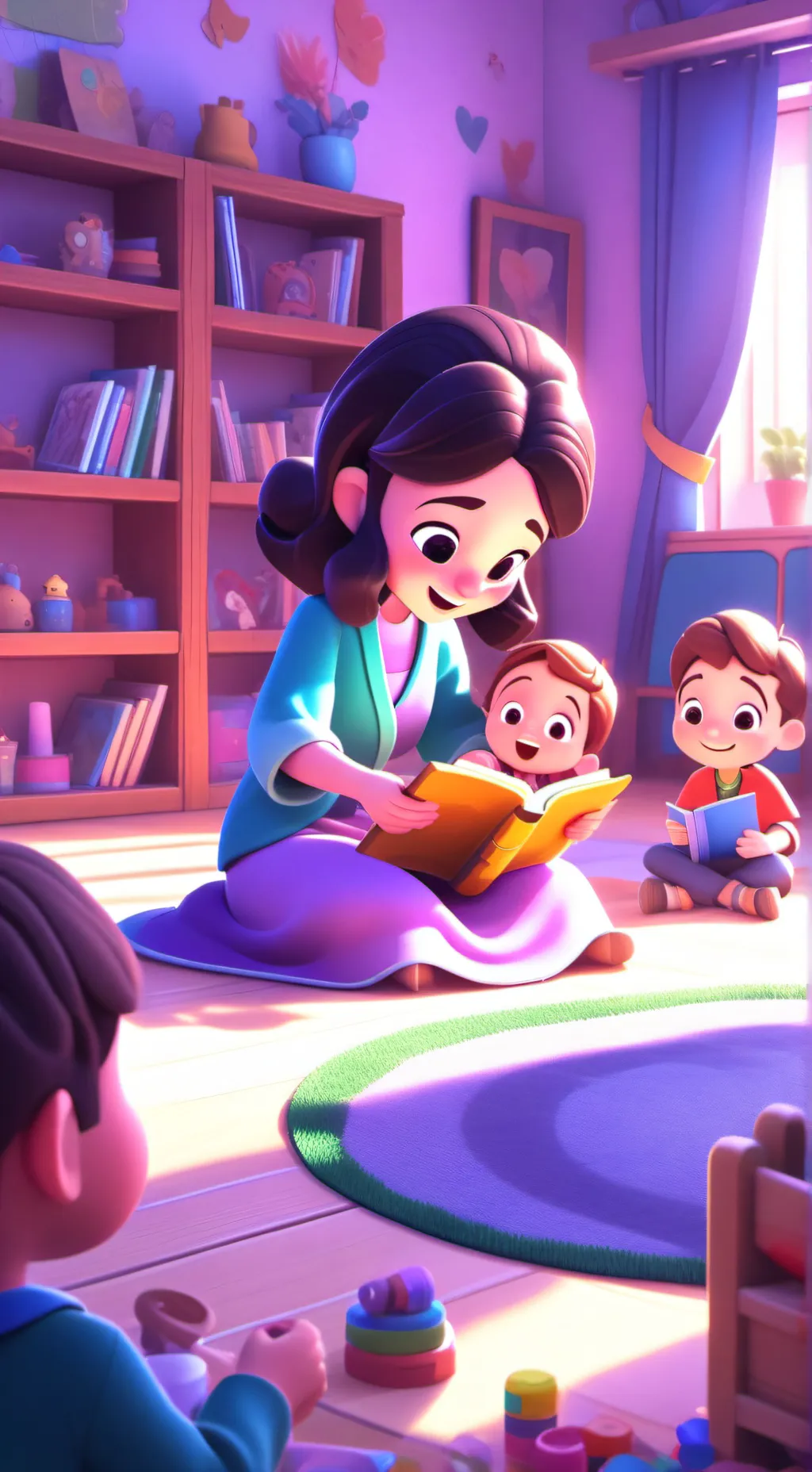 ai character: dw daycare background