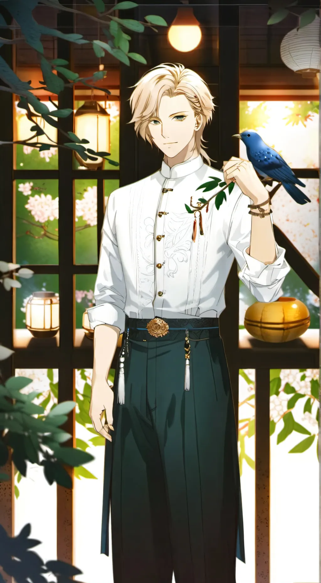 ai character: GEN-ZEE🌿 background