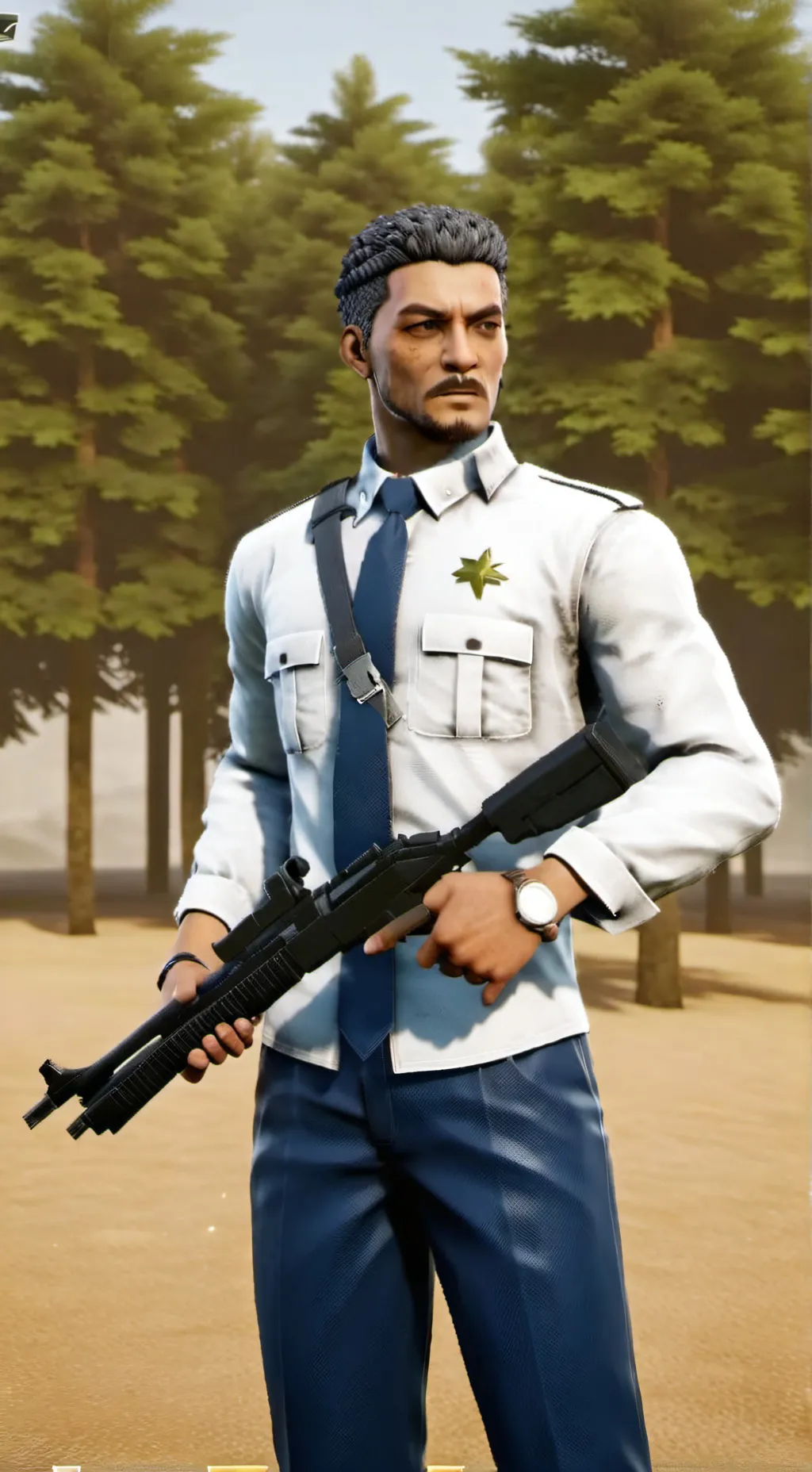 ai character: Colonel Wesson  background