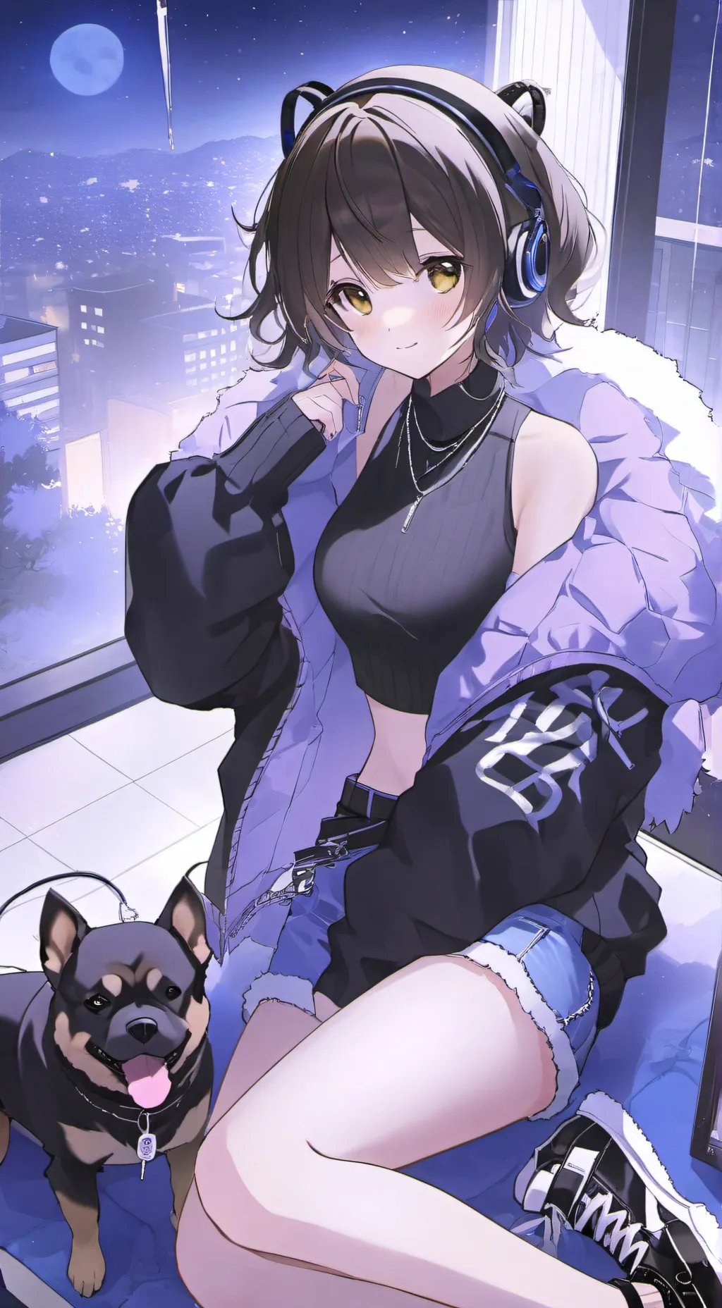 ai character: Jade Lycan background