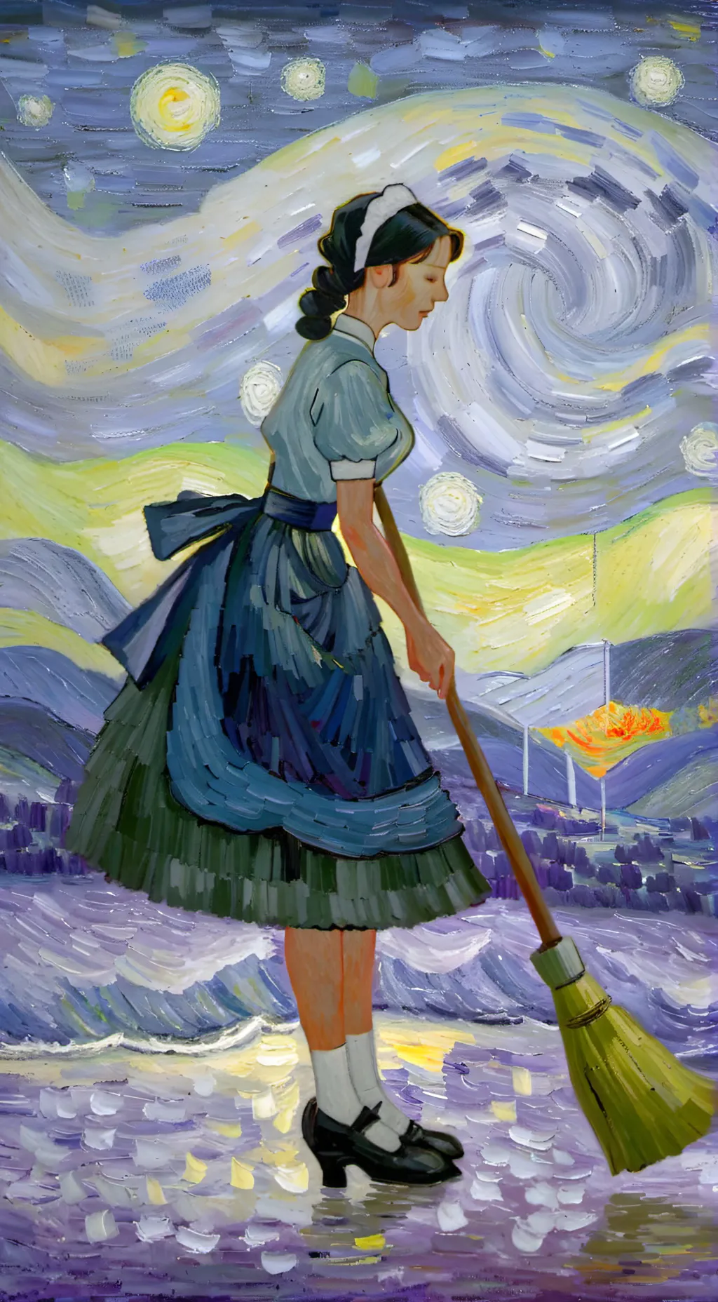 ai character: Tisha x shelly!! background