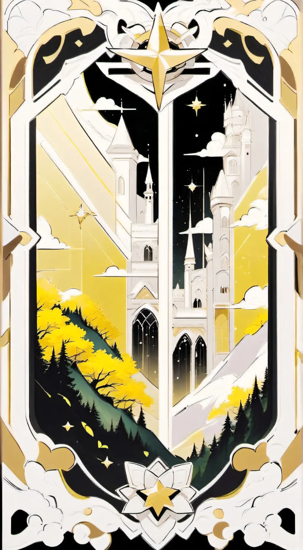 ai character: (Emoji cat) A&F background