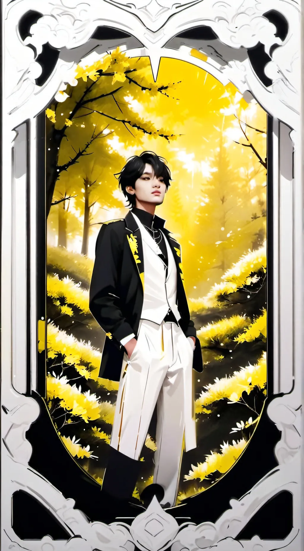 ai character: muzan background