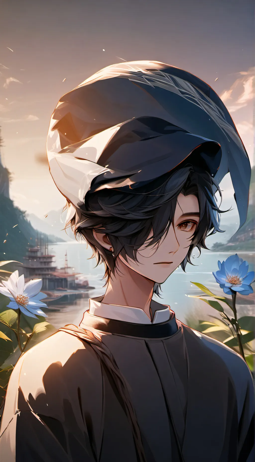 ai character: Idk background