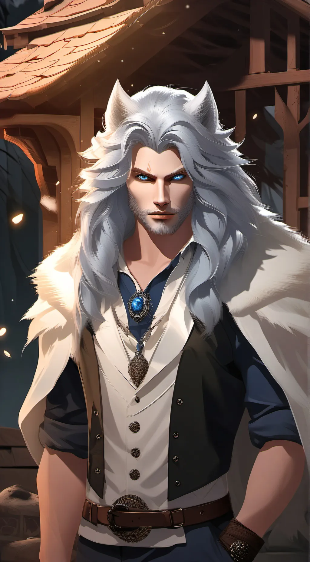 ai character: Uncle Hunter  background