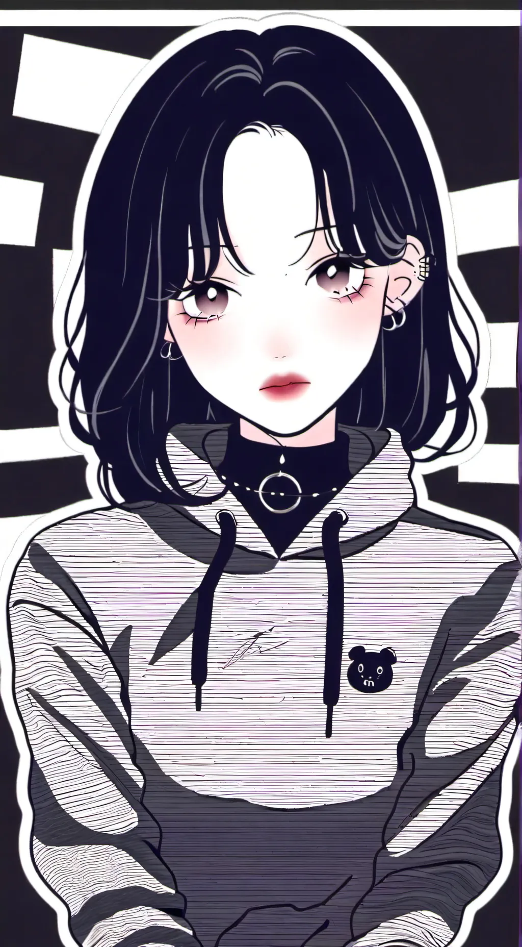 ai character: Raven background