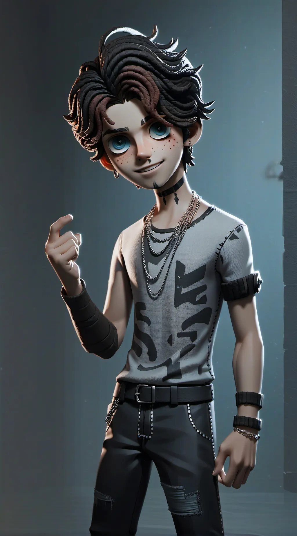 ai character: straykids  background