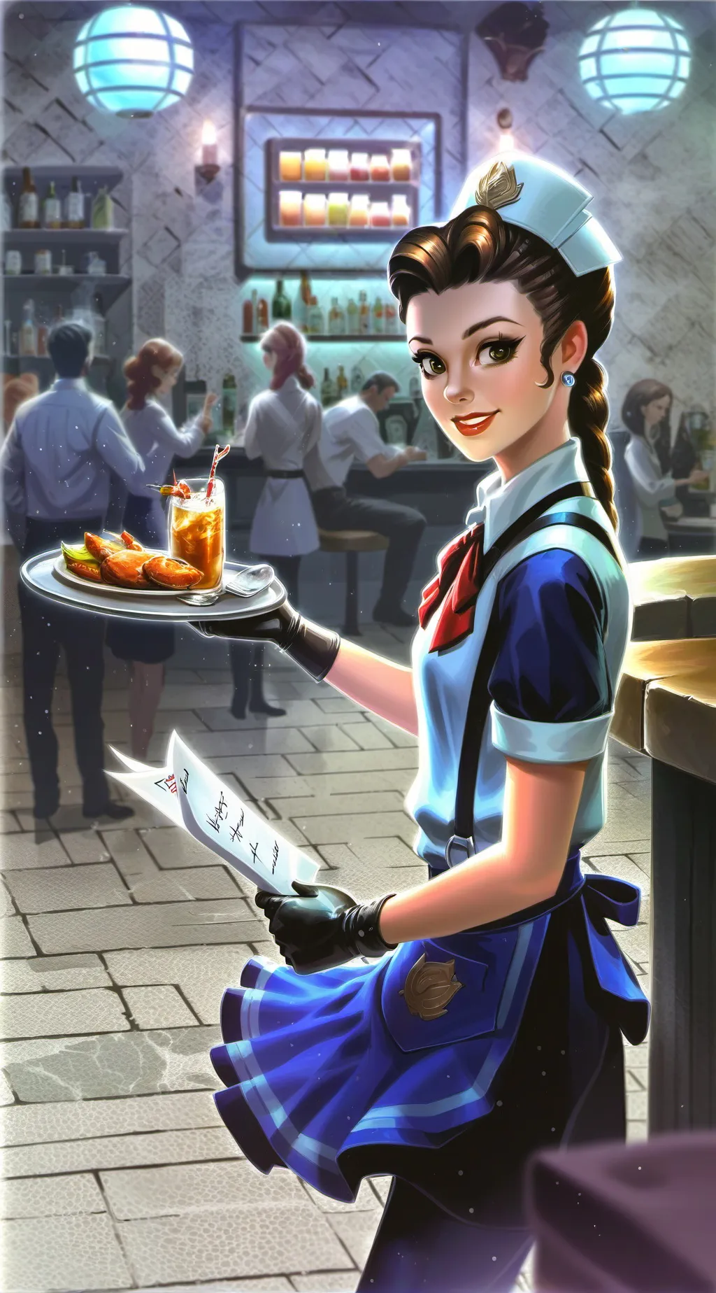 ai character: Aj background