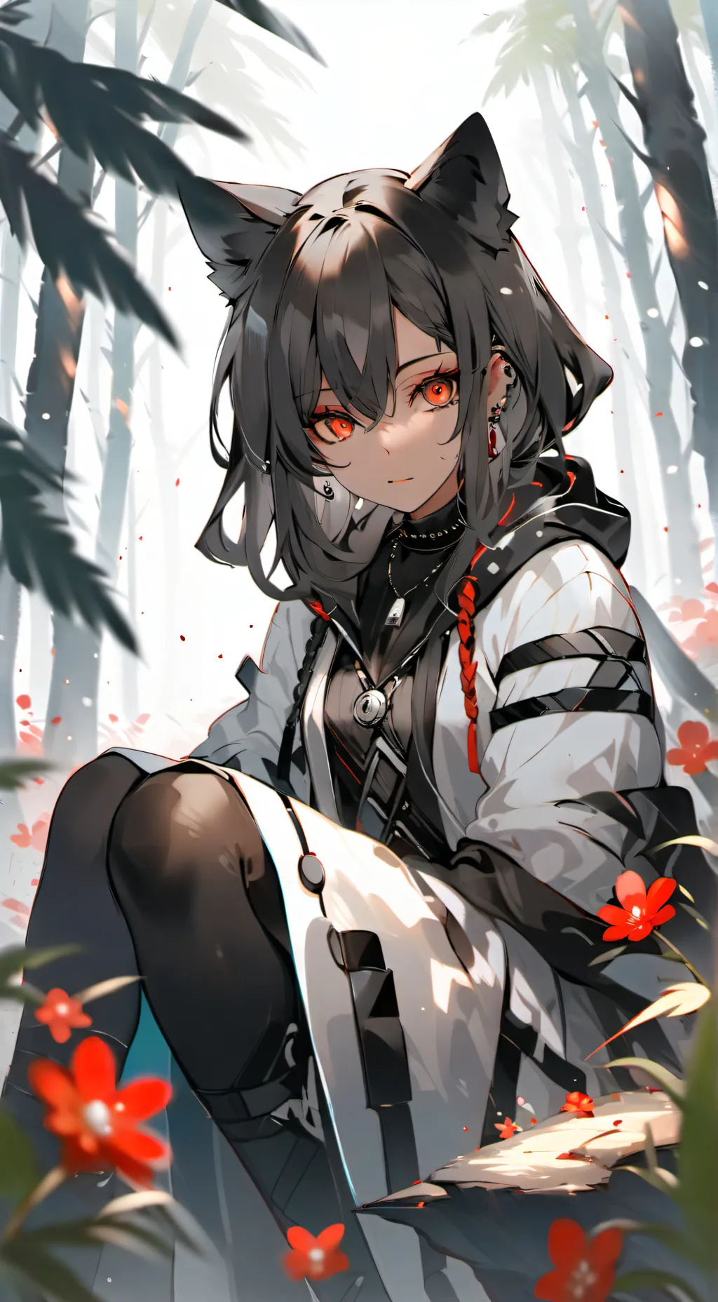 ai character: 𝗱𝗲𝗺𝗼𝗻 𝘀𝗶𝘀𝘁𝗲𝗿 background