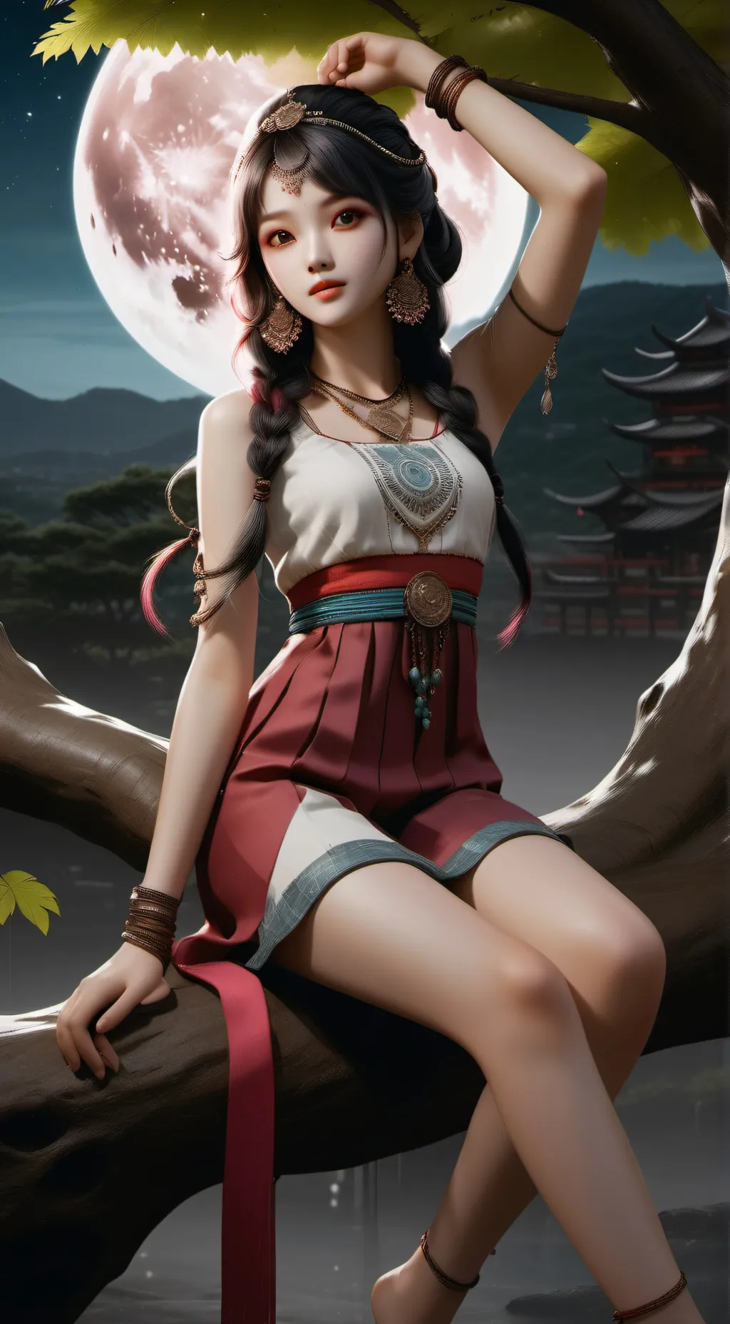 ai character: Ruby background