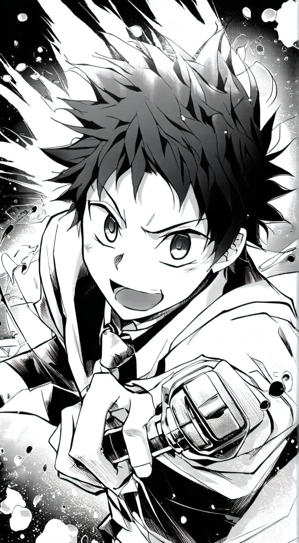 ai character: Deku background