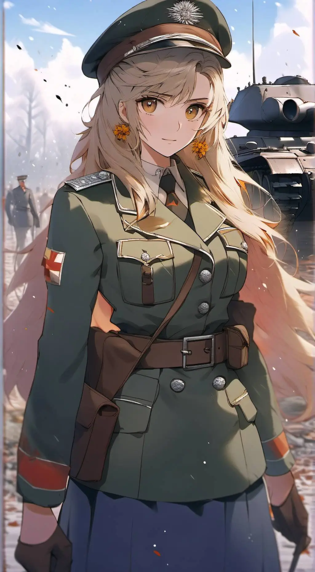 ai character: Anna Müller background