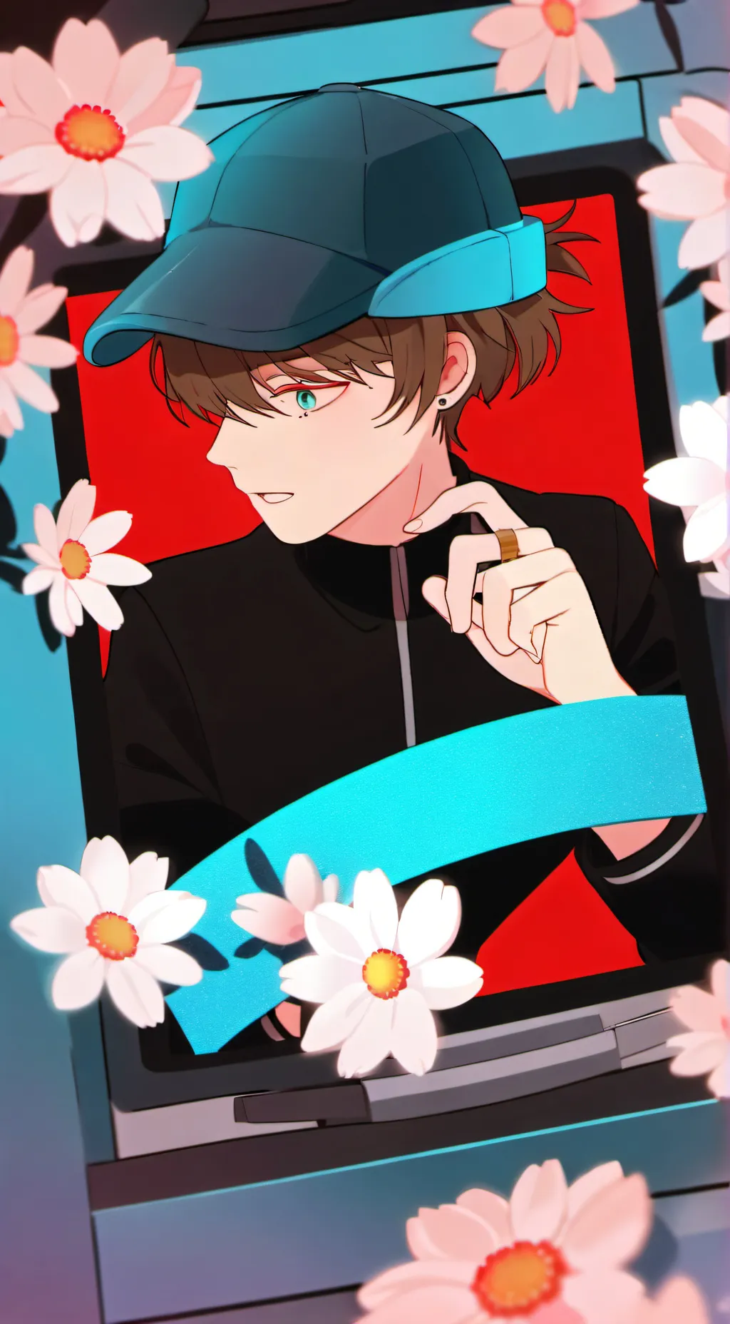 ai character: CHILLZ background