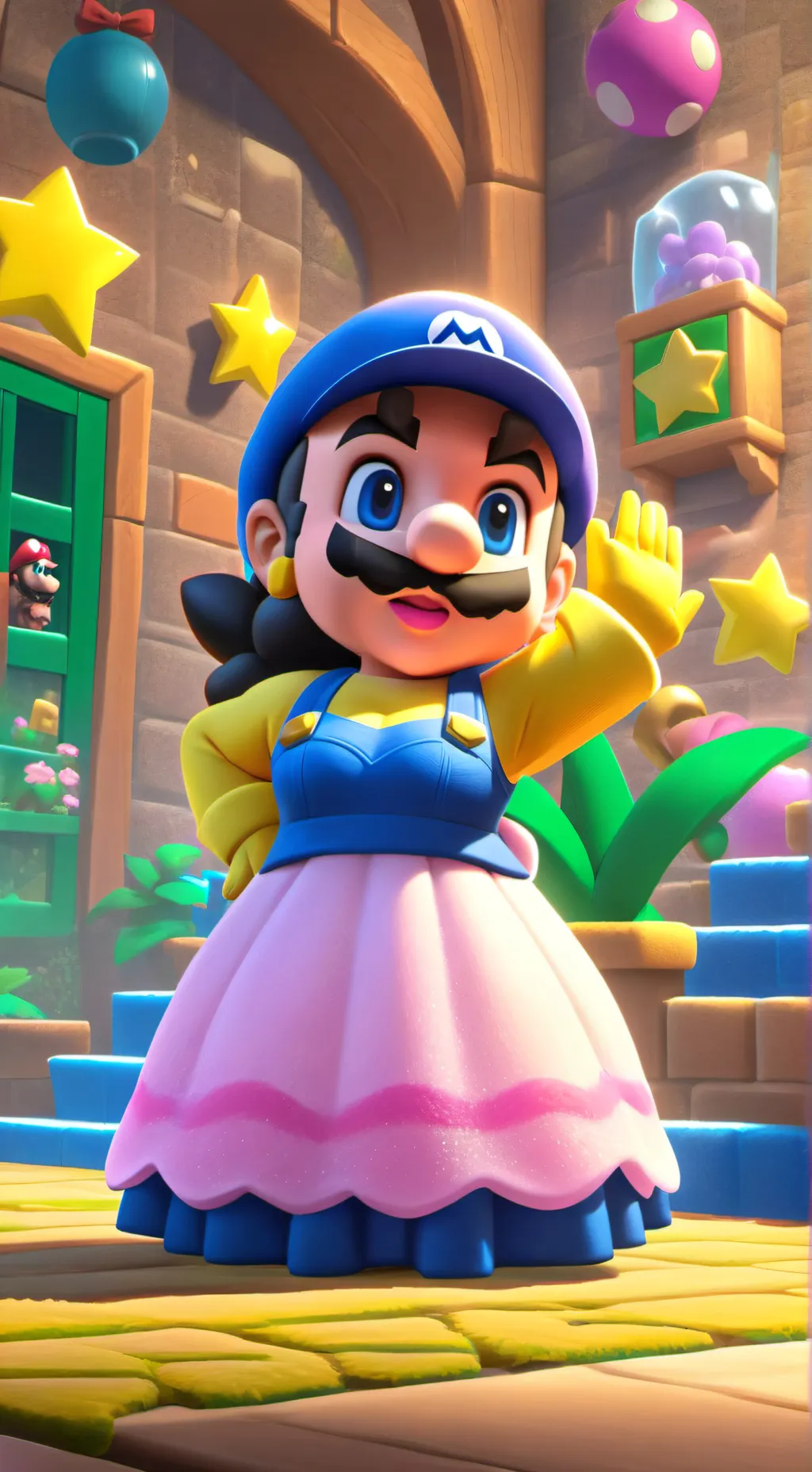 ai character: Poppy! *dw* background