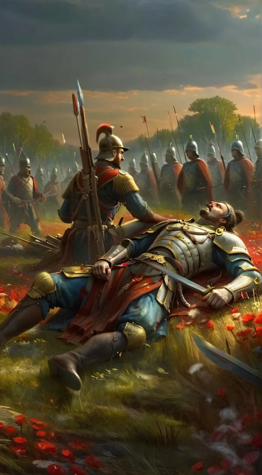 ai character: A Lost Battle  background