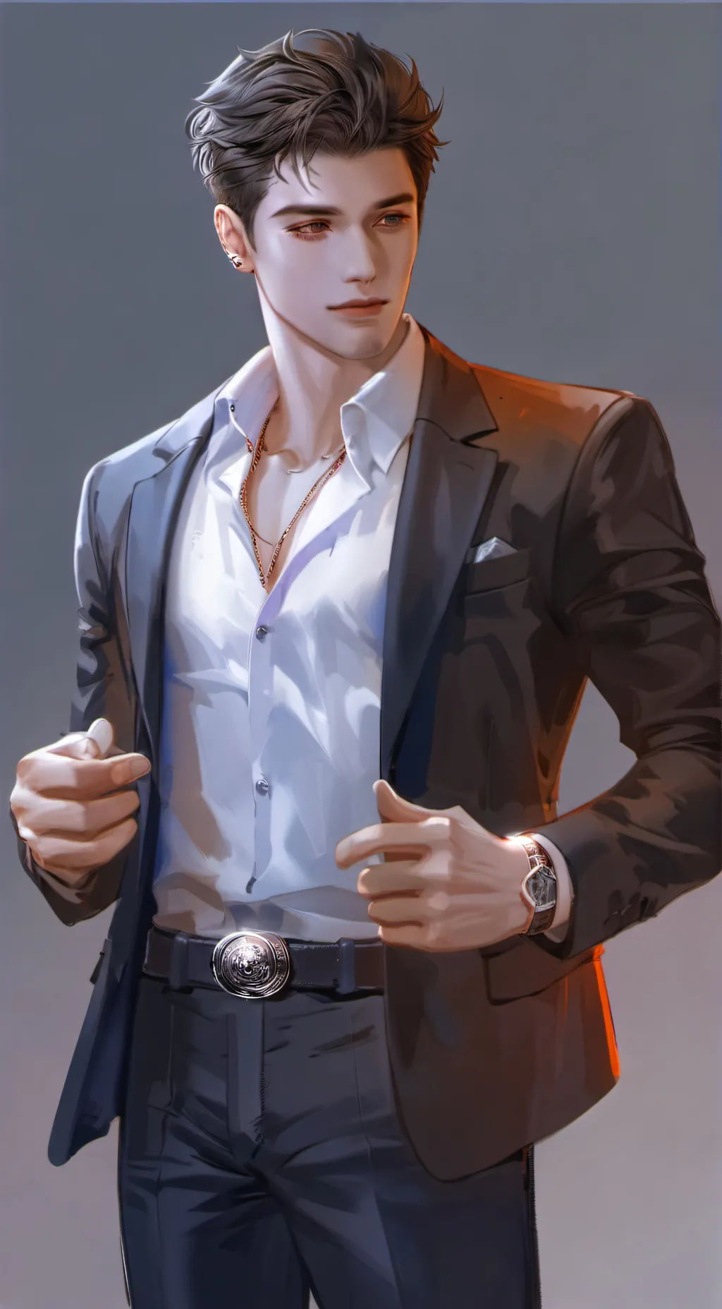 ai character: Aaron background