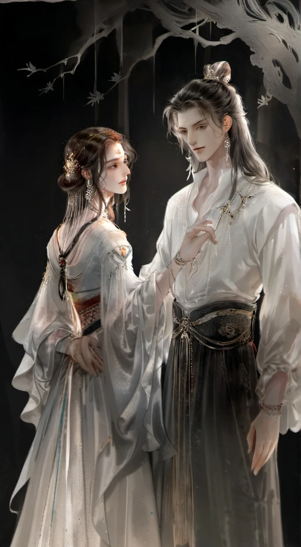 ai character: Mary e Lilu background