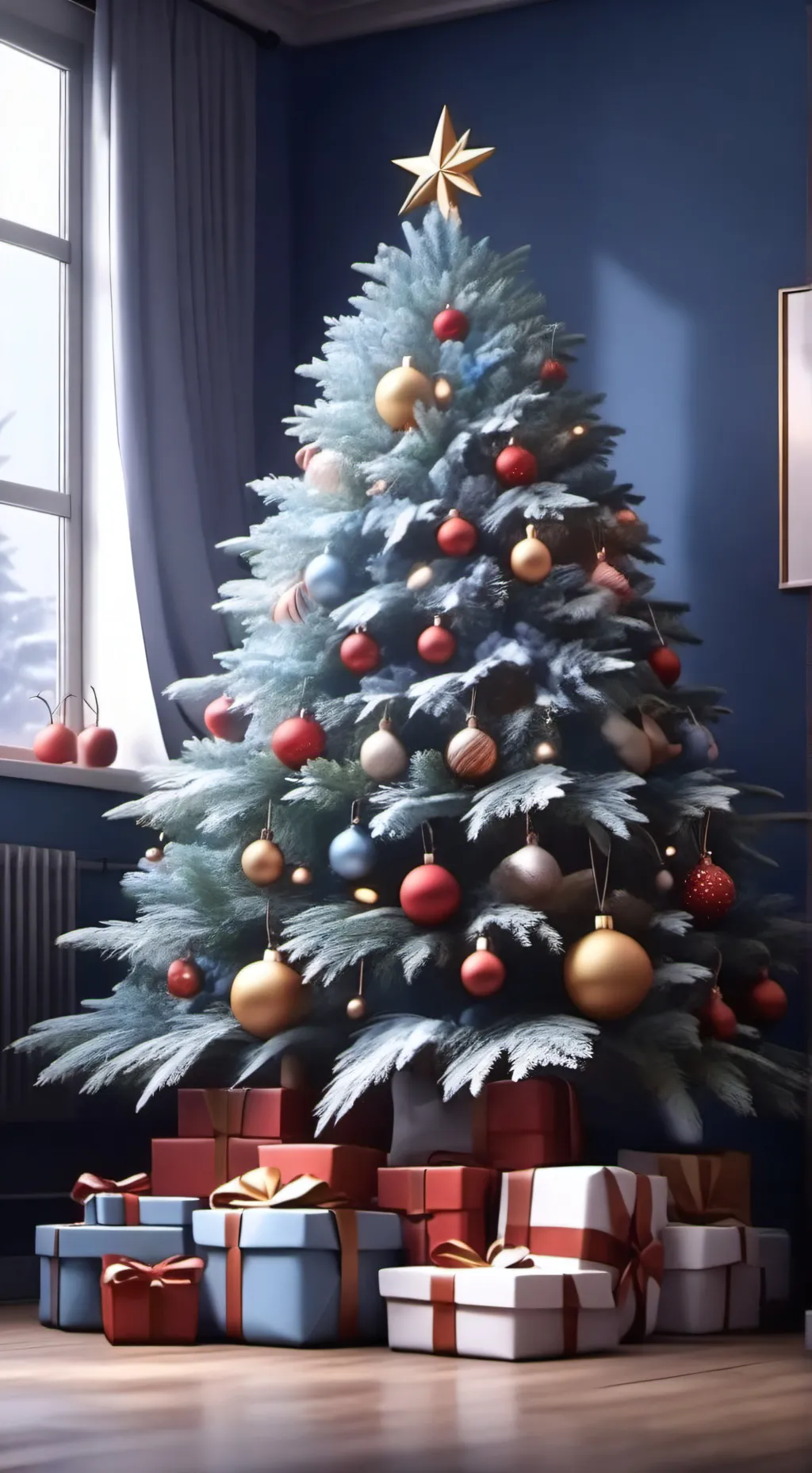 ai character: ~Mha Christmas~▪︎ background