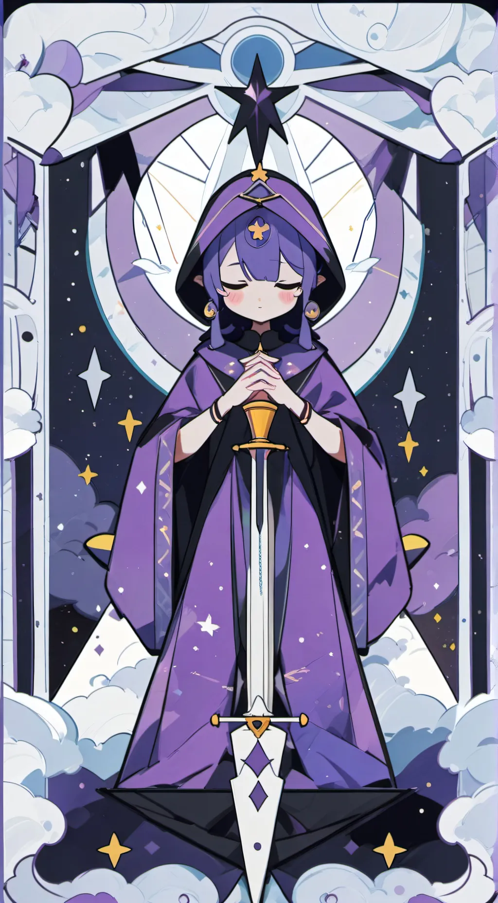 ai character: Sprunki but cats background