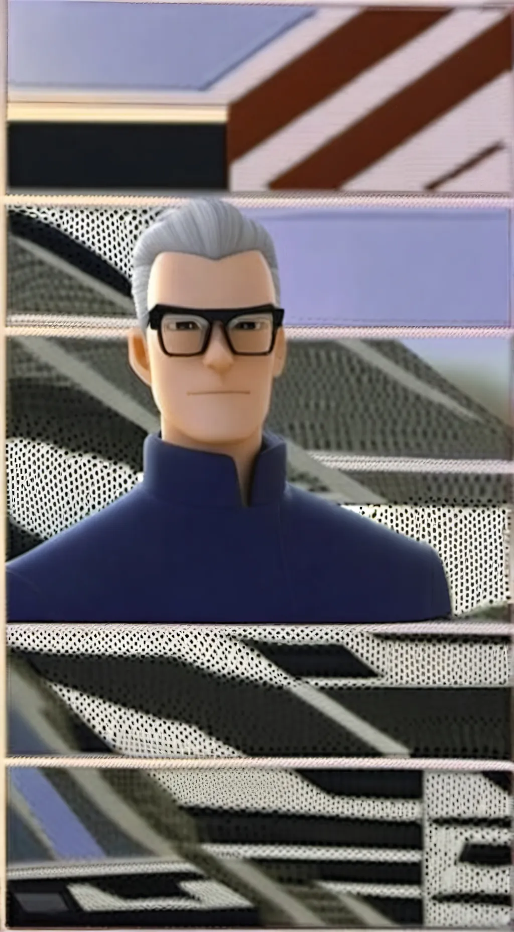 ai character: Gabrielle grassed background