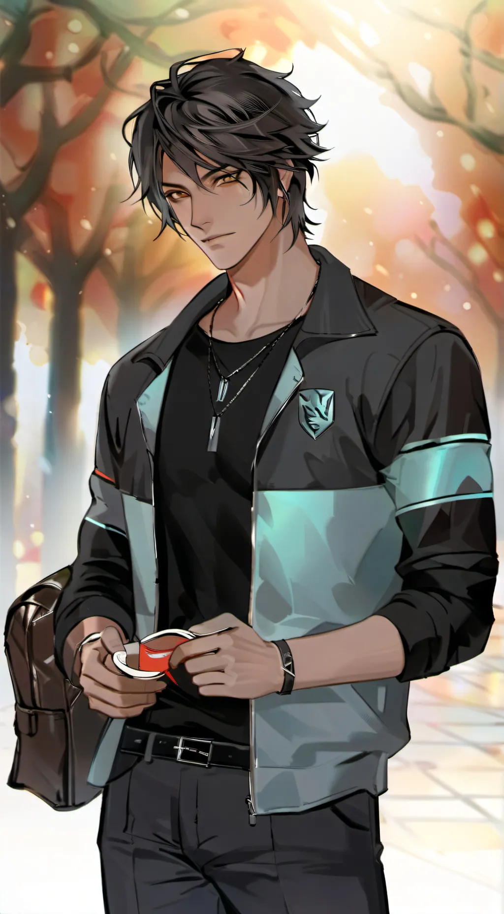 ai character: Carter  background