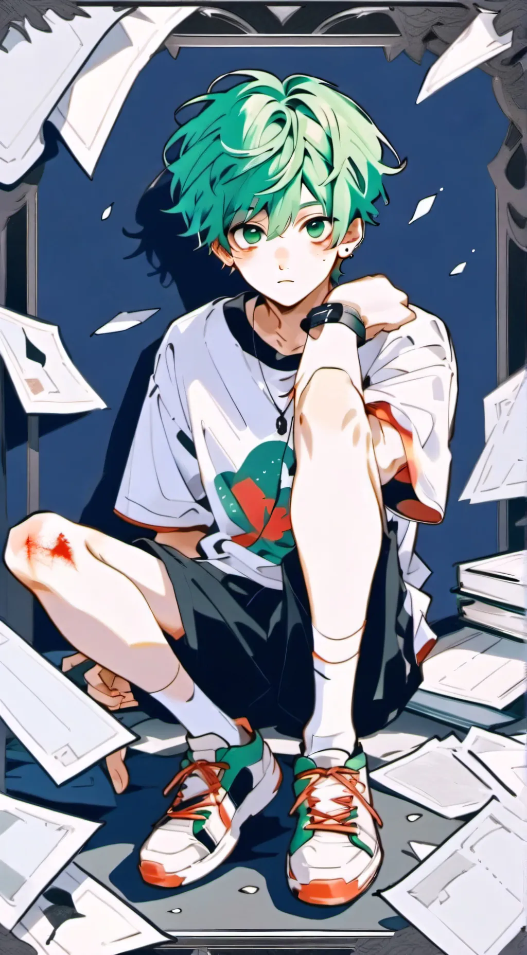 ai character: BAKUTODODEKU PRANK background