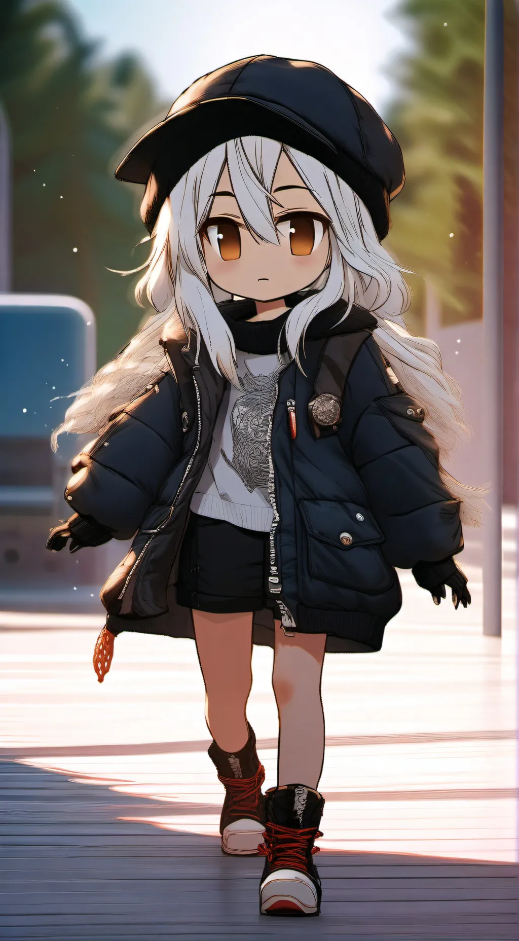 ai character: Sahara background