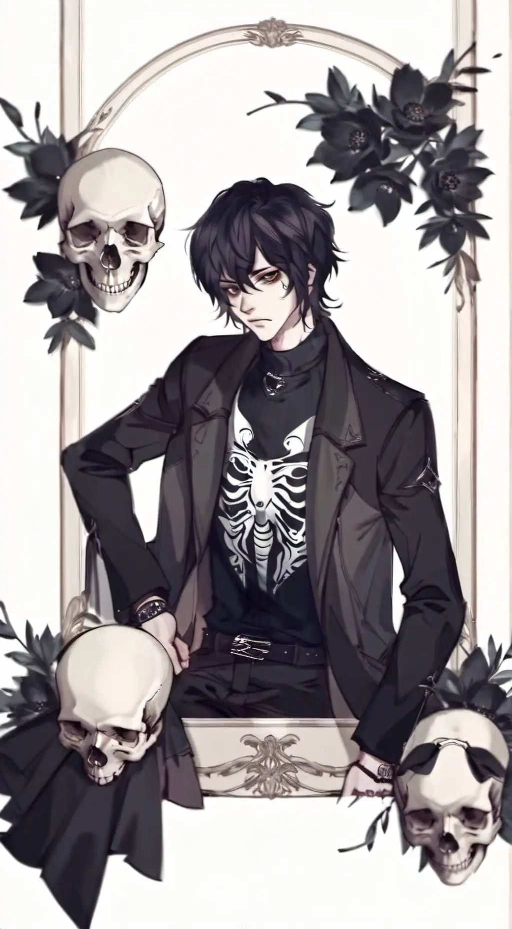 ai character: Nico di Angelo background