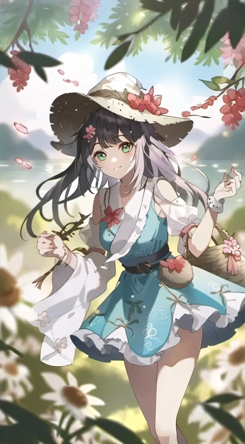 ai character: genki background