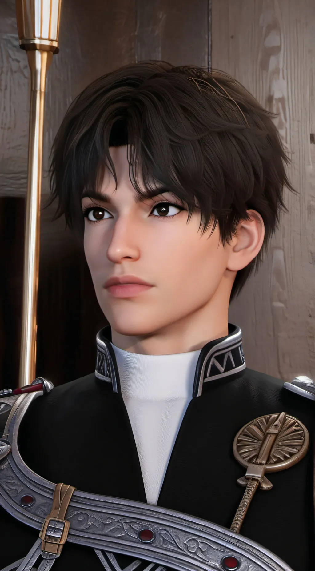 ai character: carlos Alberto  background