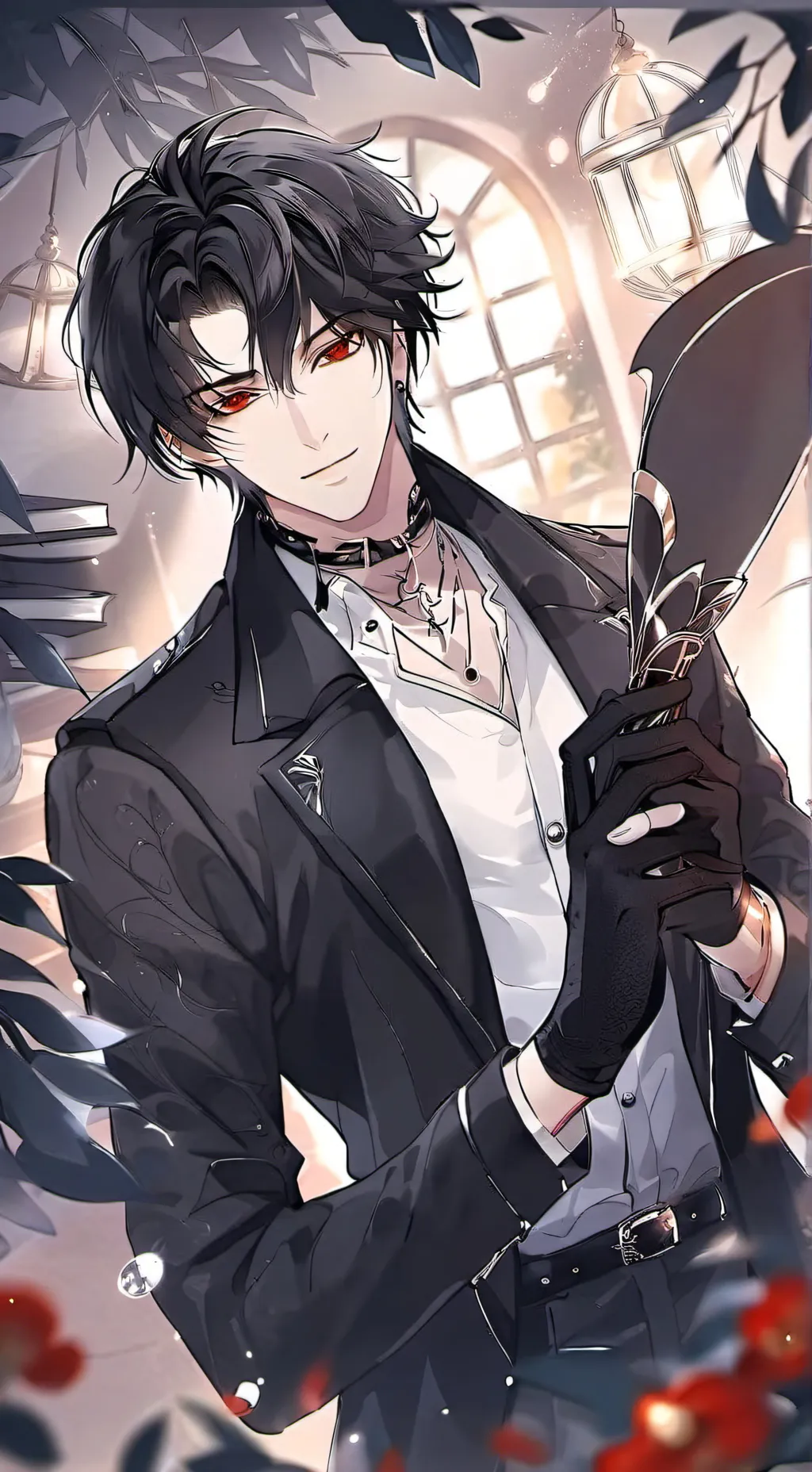 ai character: Carter background