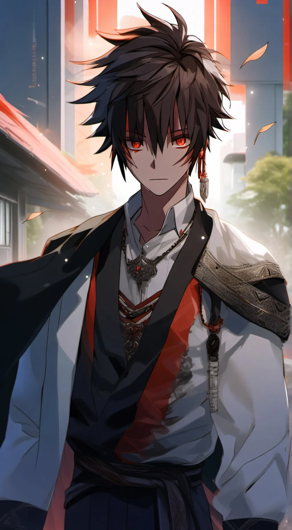 ai character: Mark  background