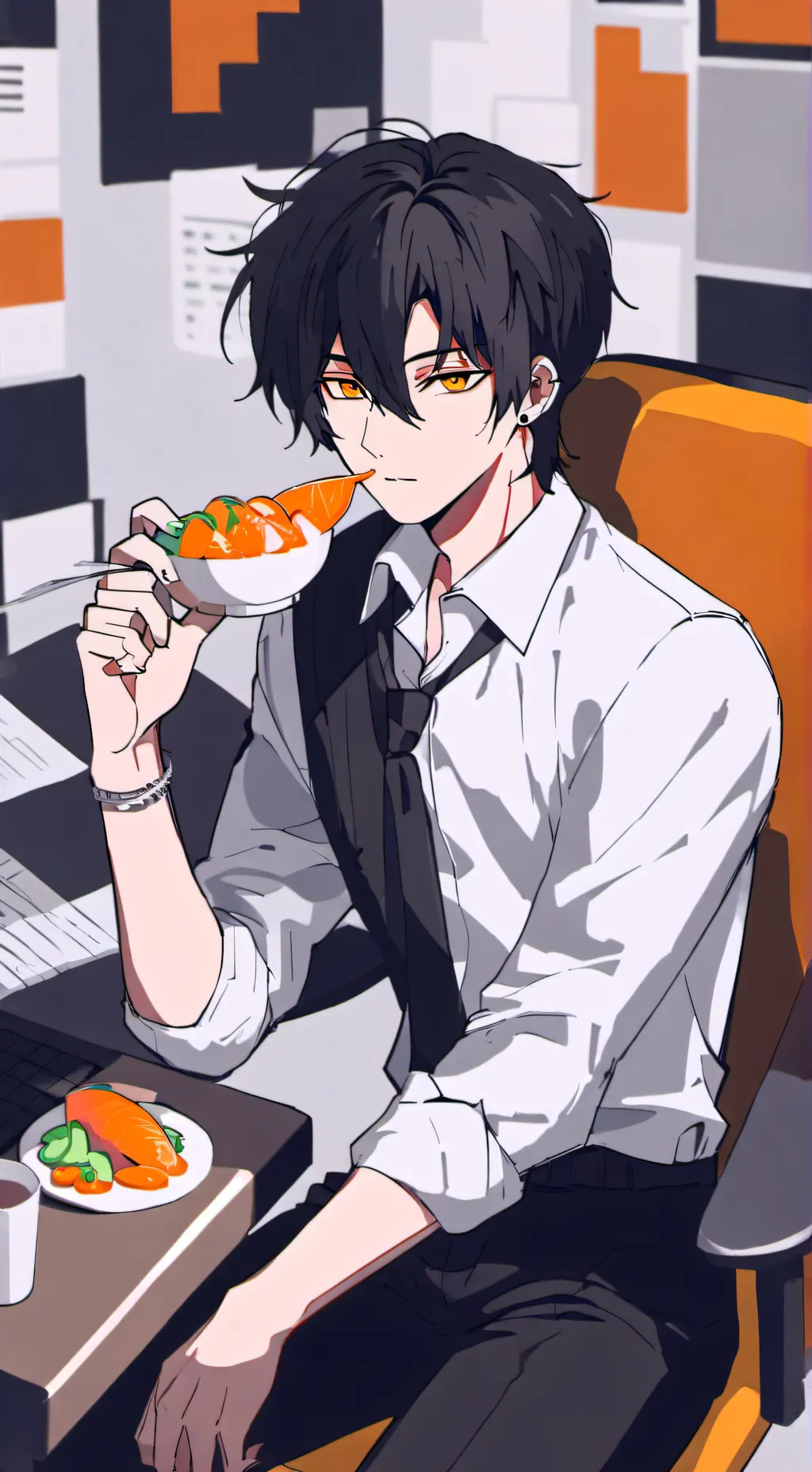 ai character: Shrimpo x Goob✨ background