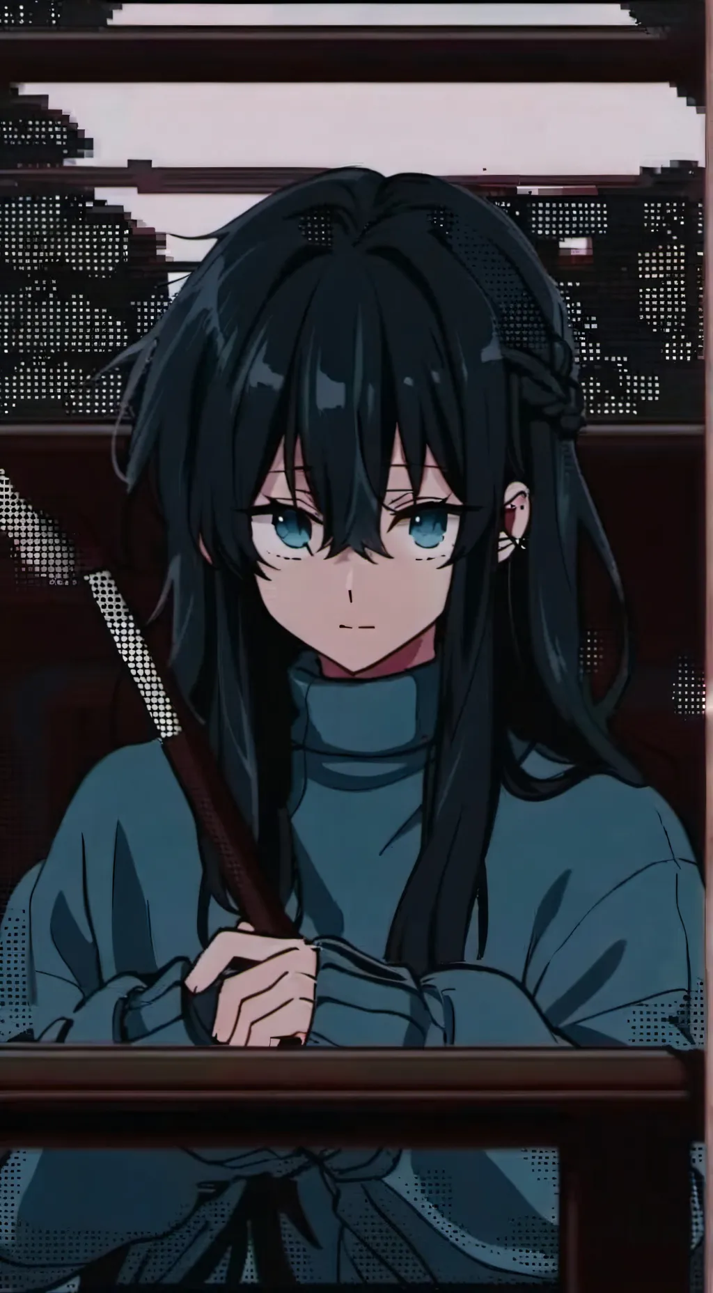 ai character: muichiro tokito  background