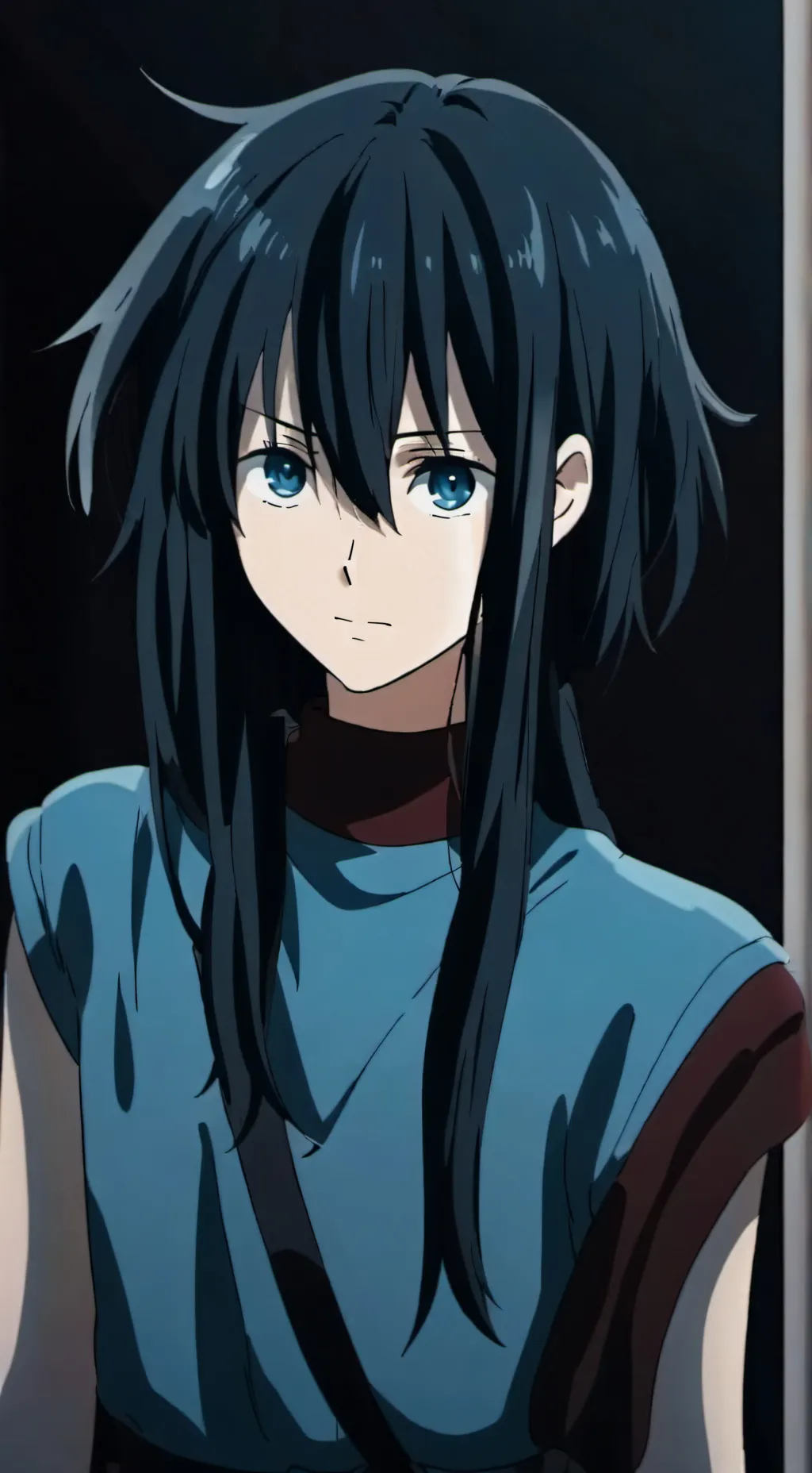 ai character: mui and yui yander background