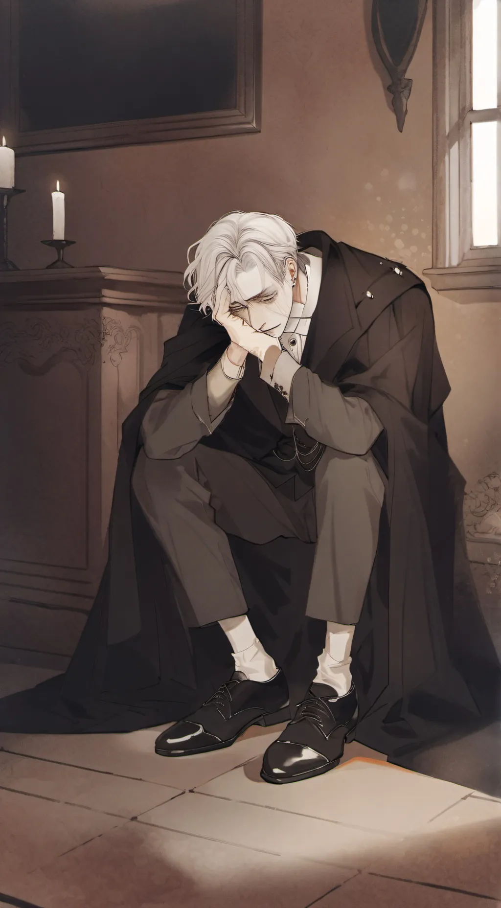 ai character: ★ Samuel Ford ★ background