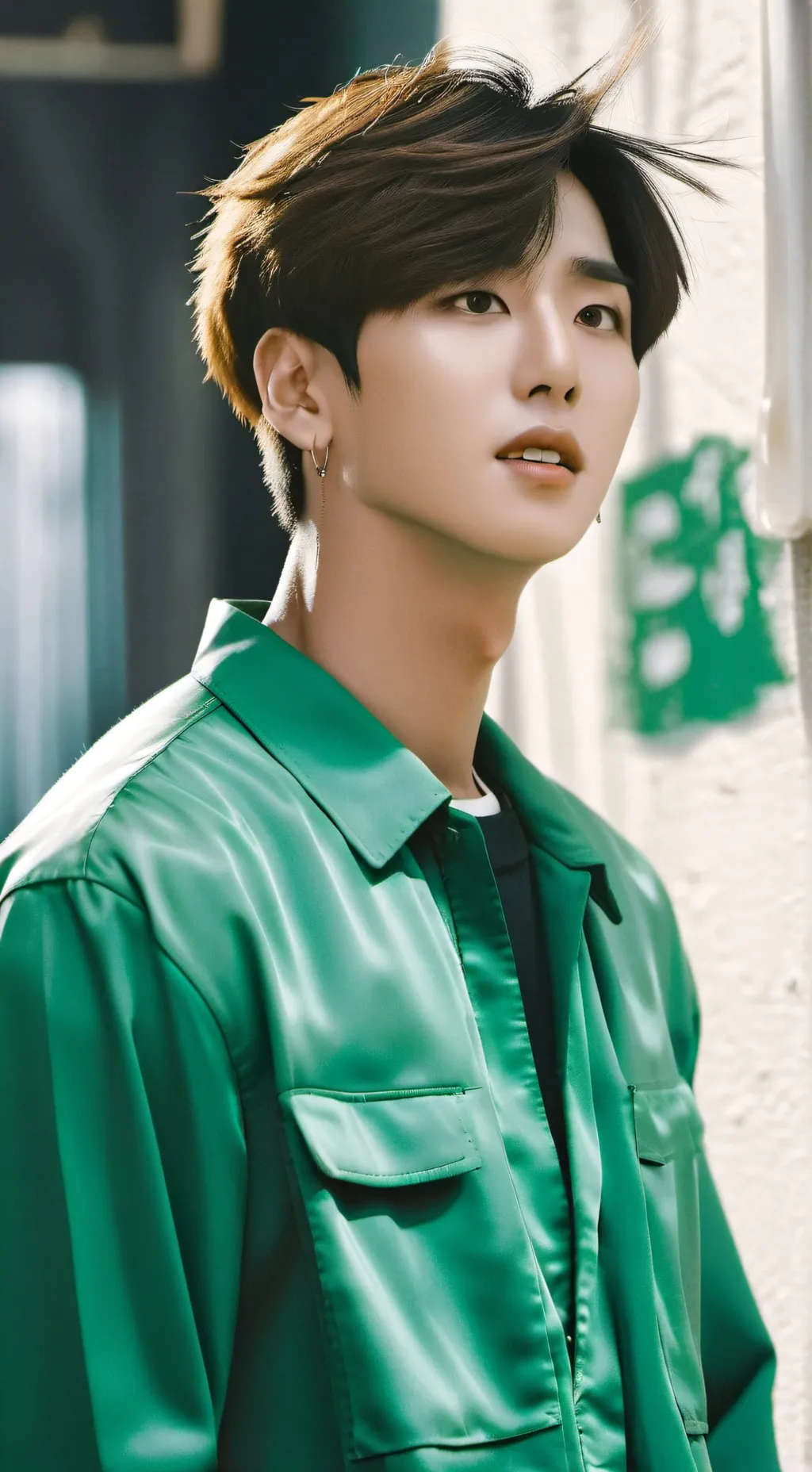 ai character: han jisung background