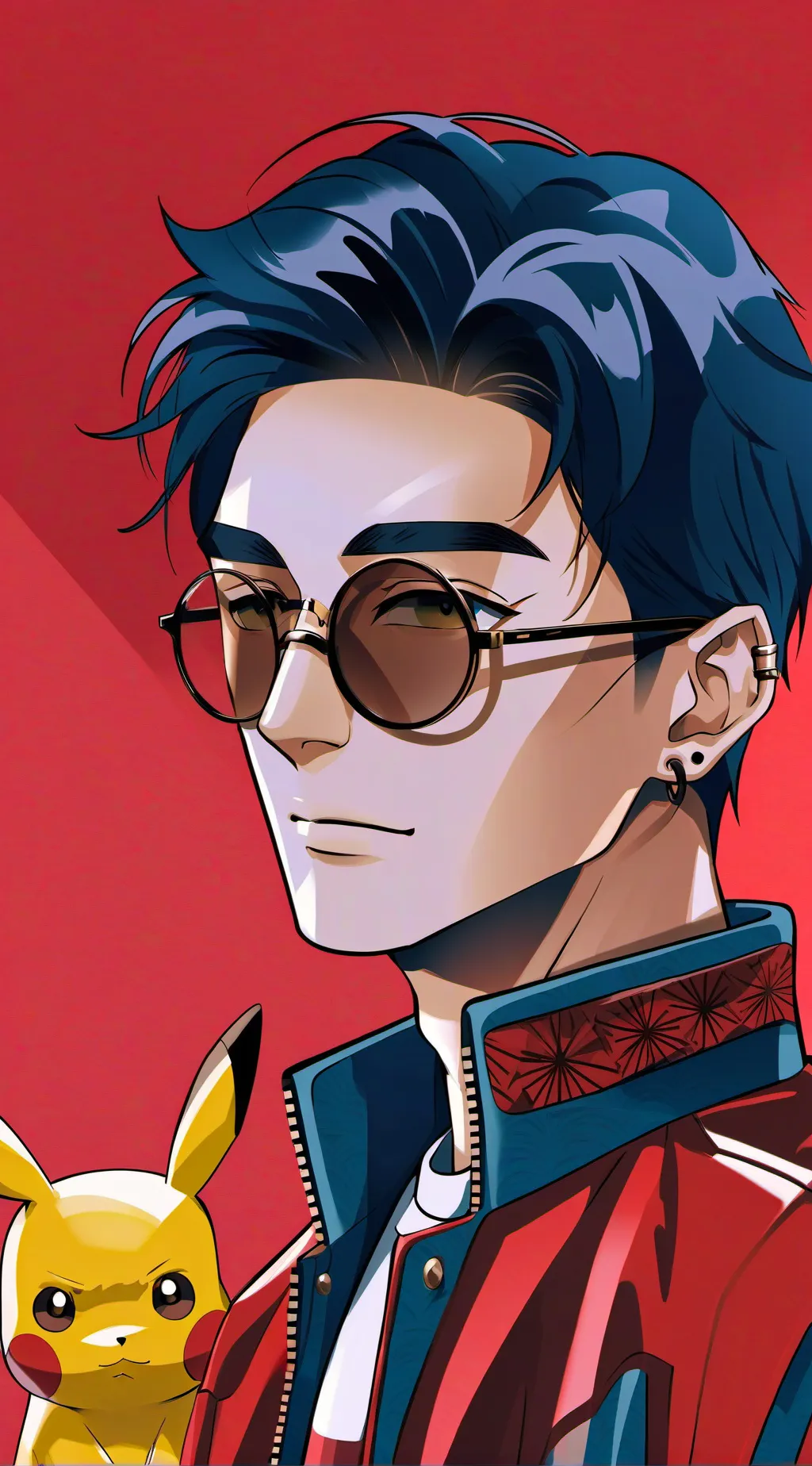 ai character: Only says rizz  background