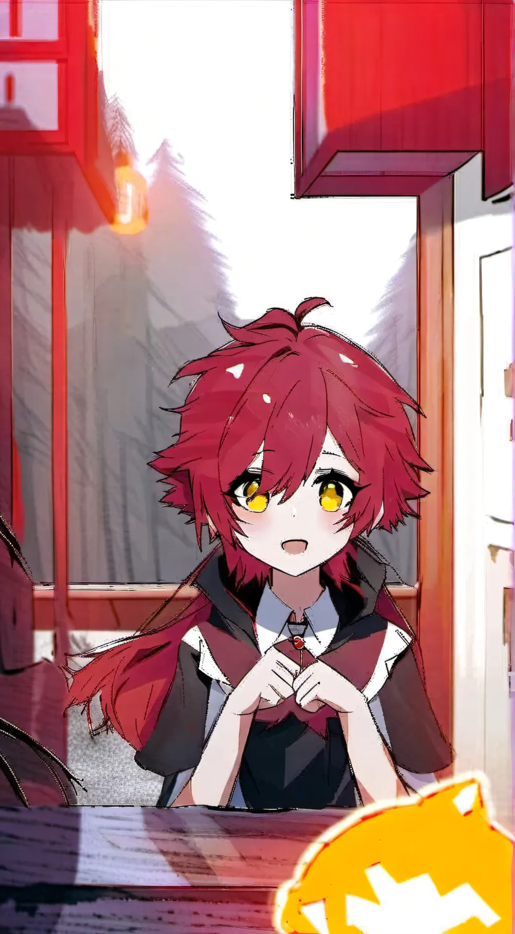 ai character: Thiago  background