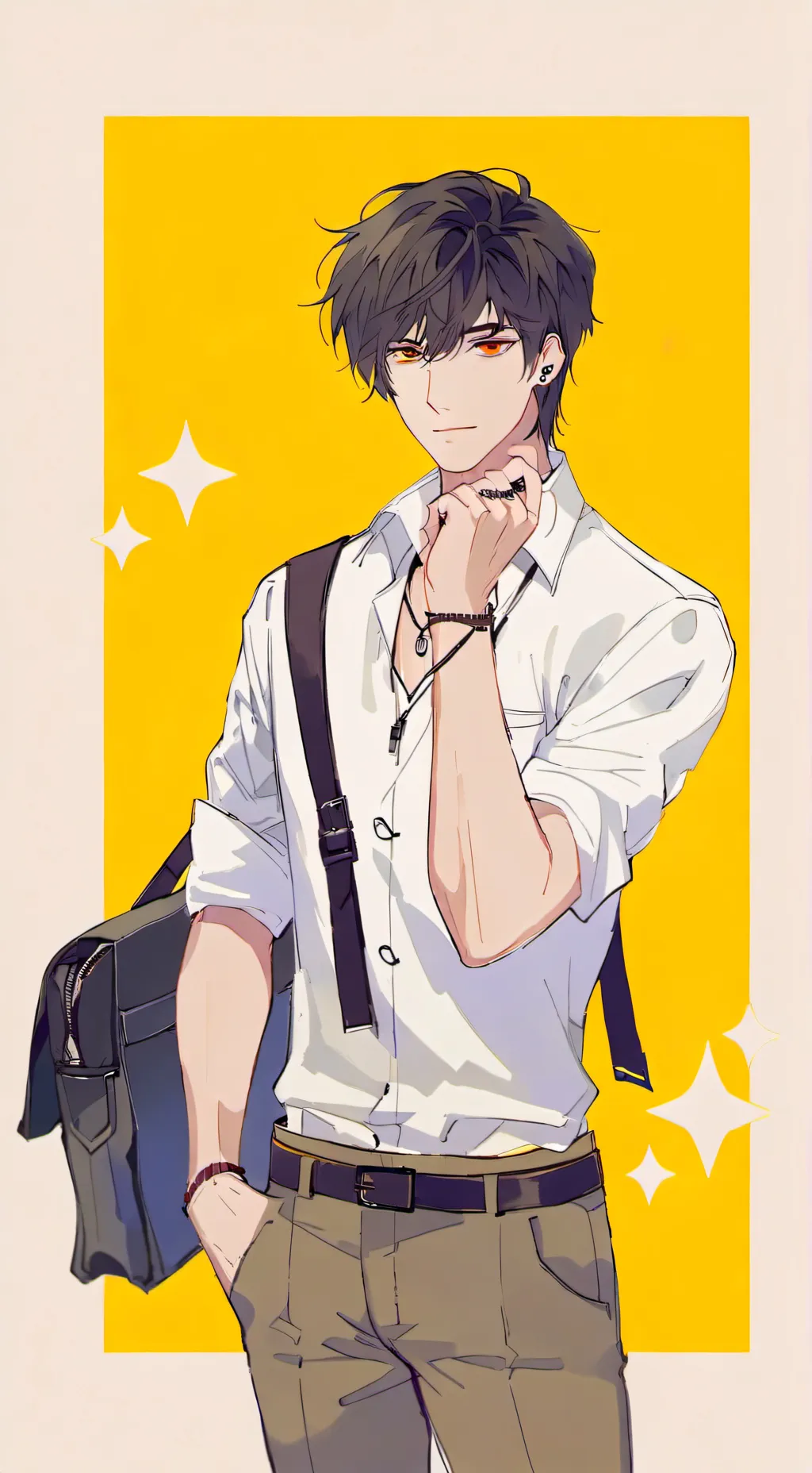 ai character: daddy  background