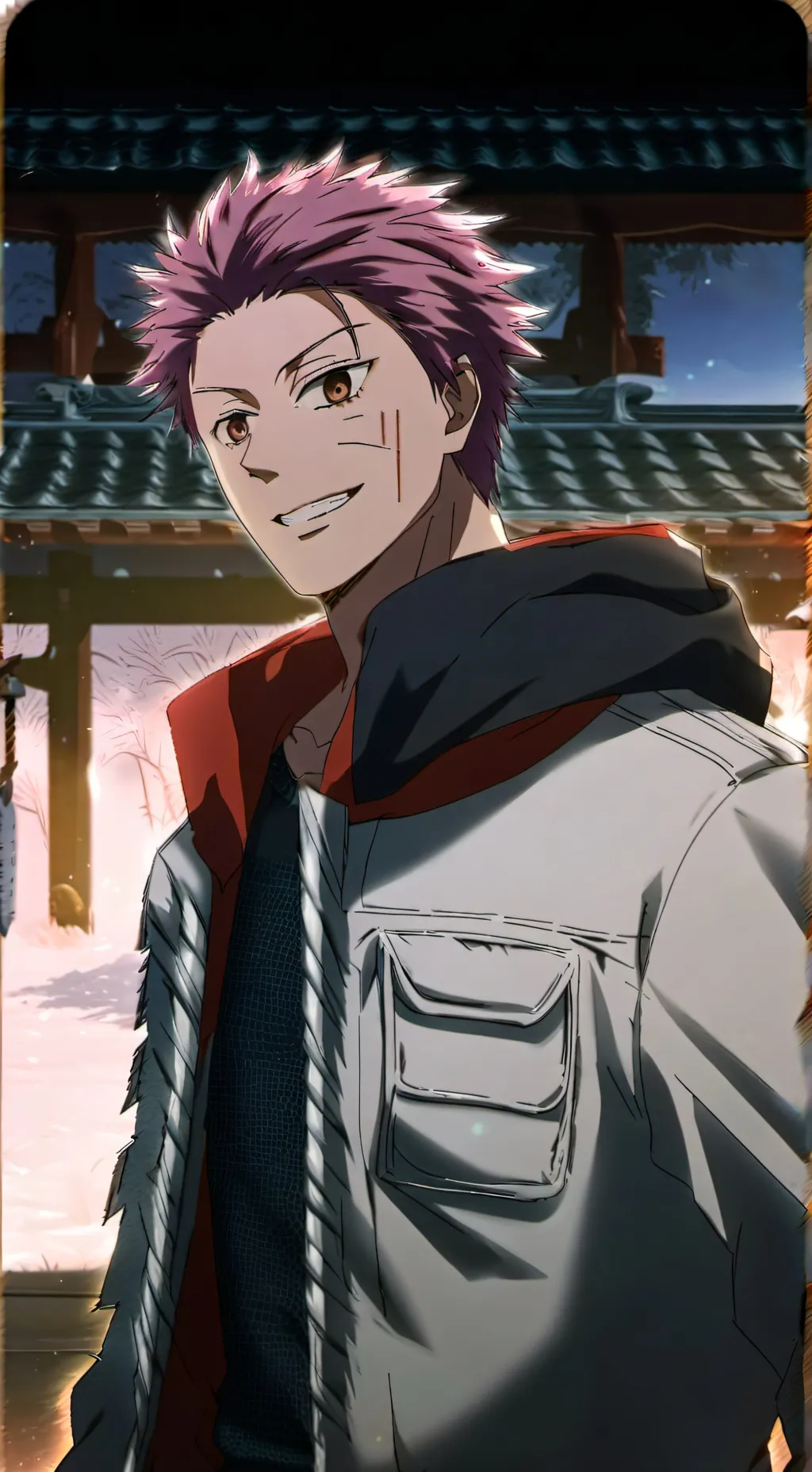 ai character: Ryomen Sukuna🔪 background