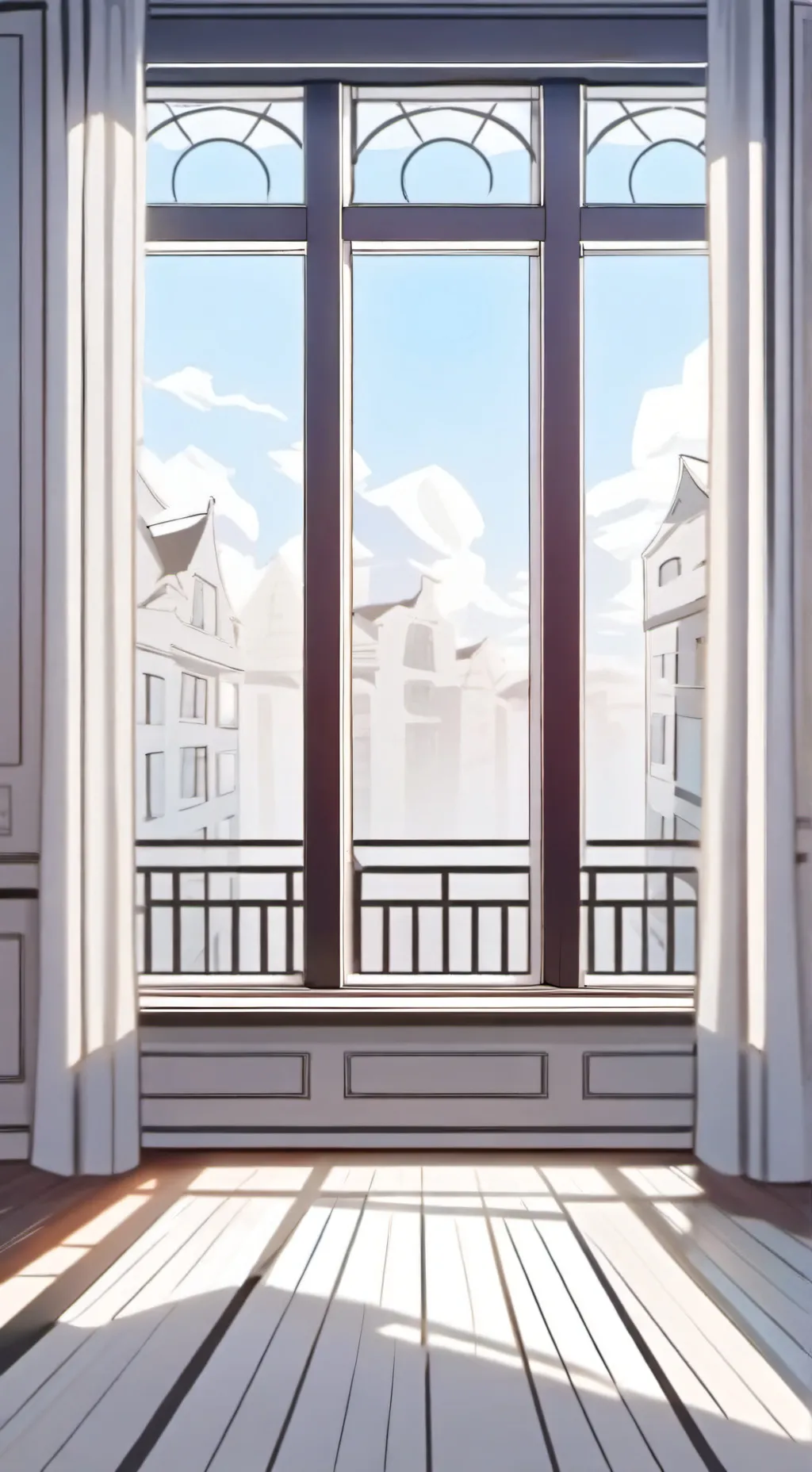 ai character: ANNOUNCEMENT! background