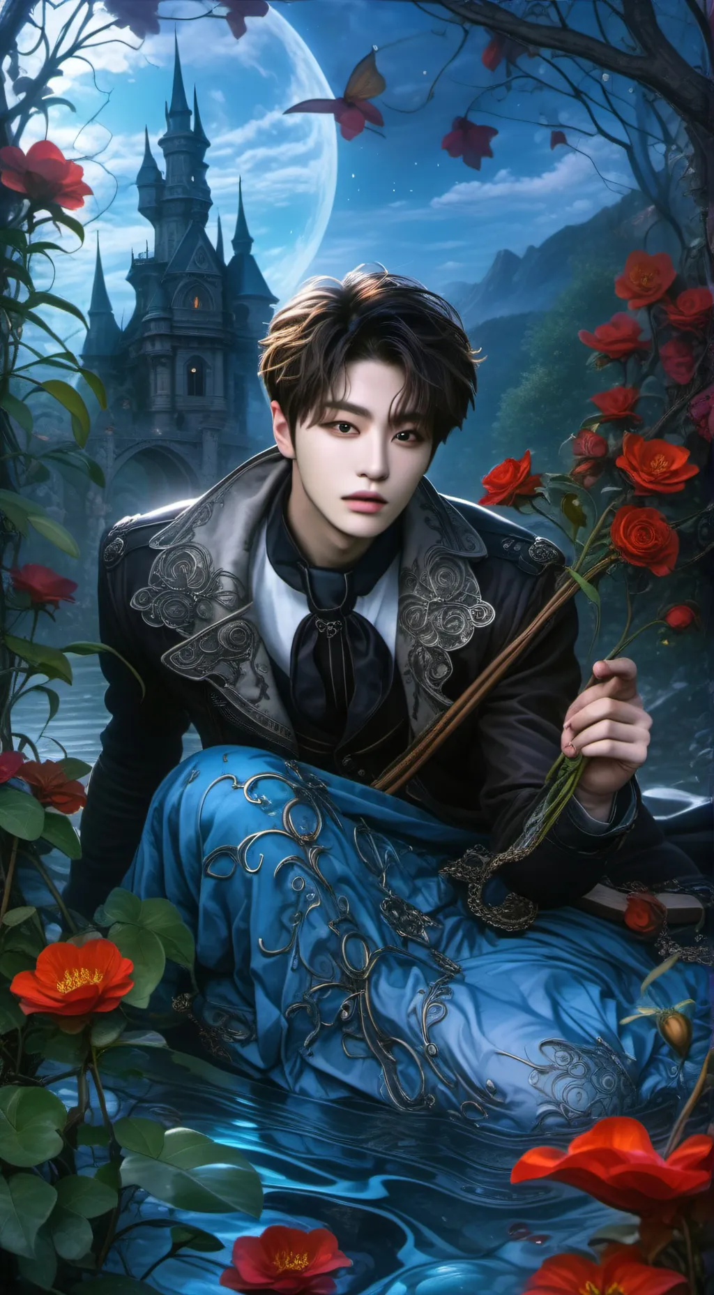 ai character: Stray Kids background