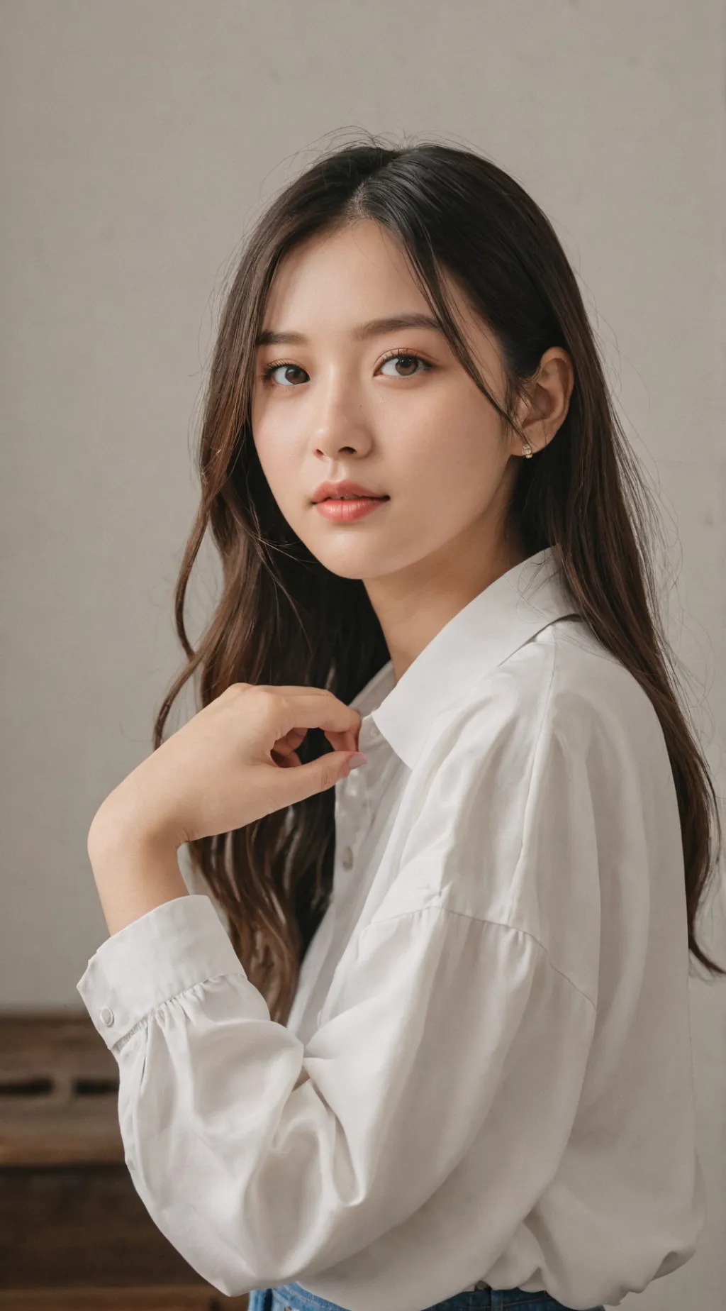 ai character: :) background