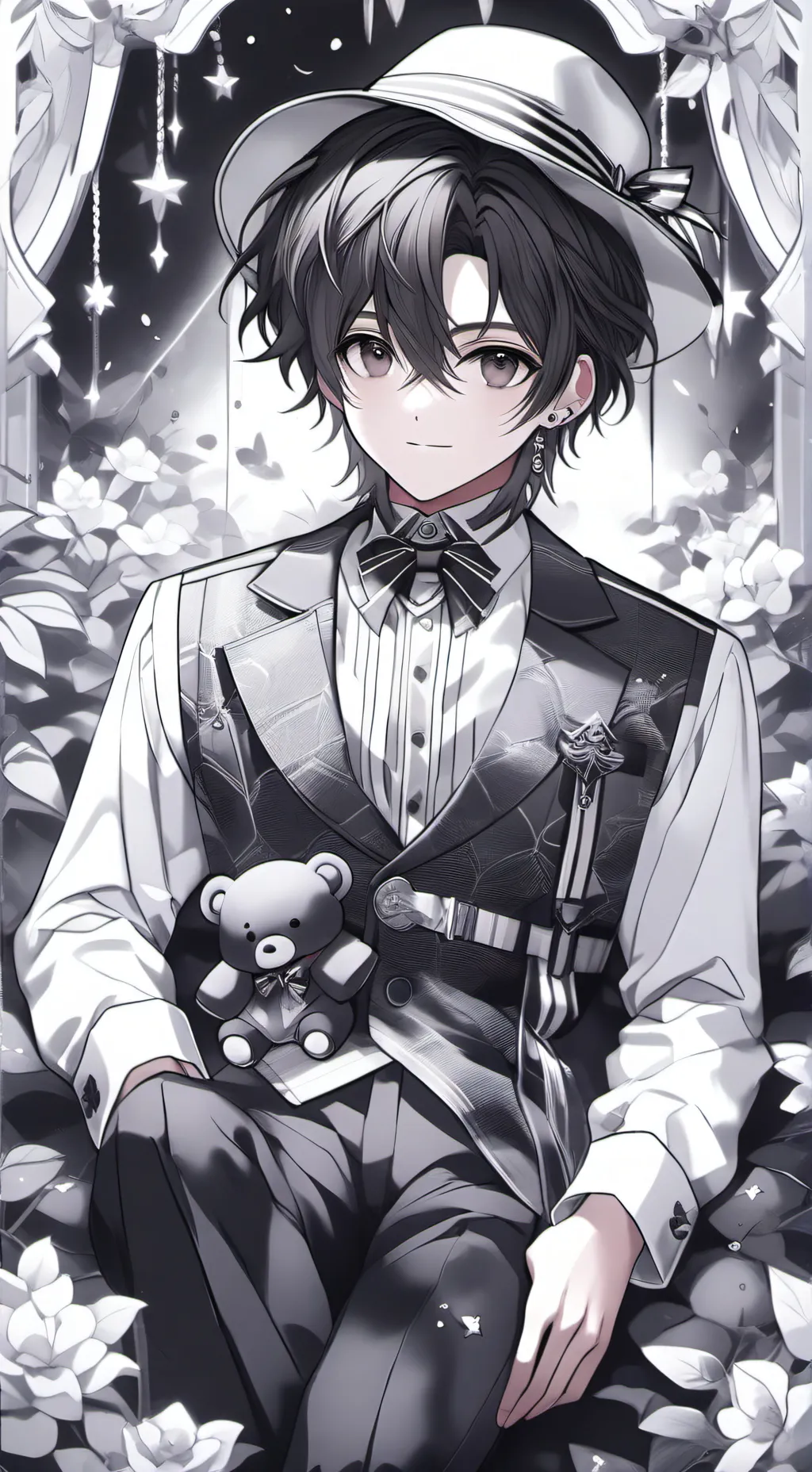 ai character: leon background