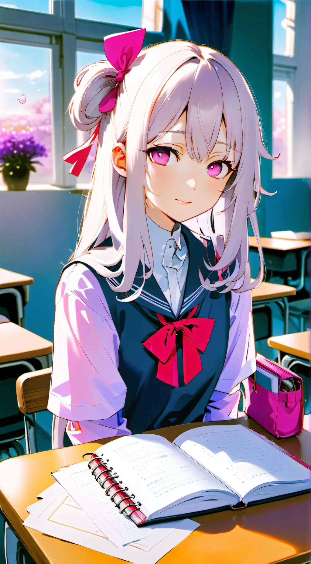 ai character: Himari background