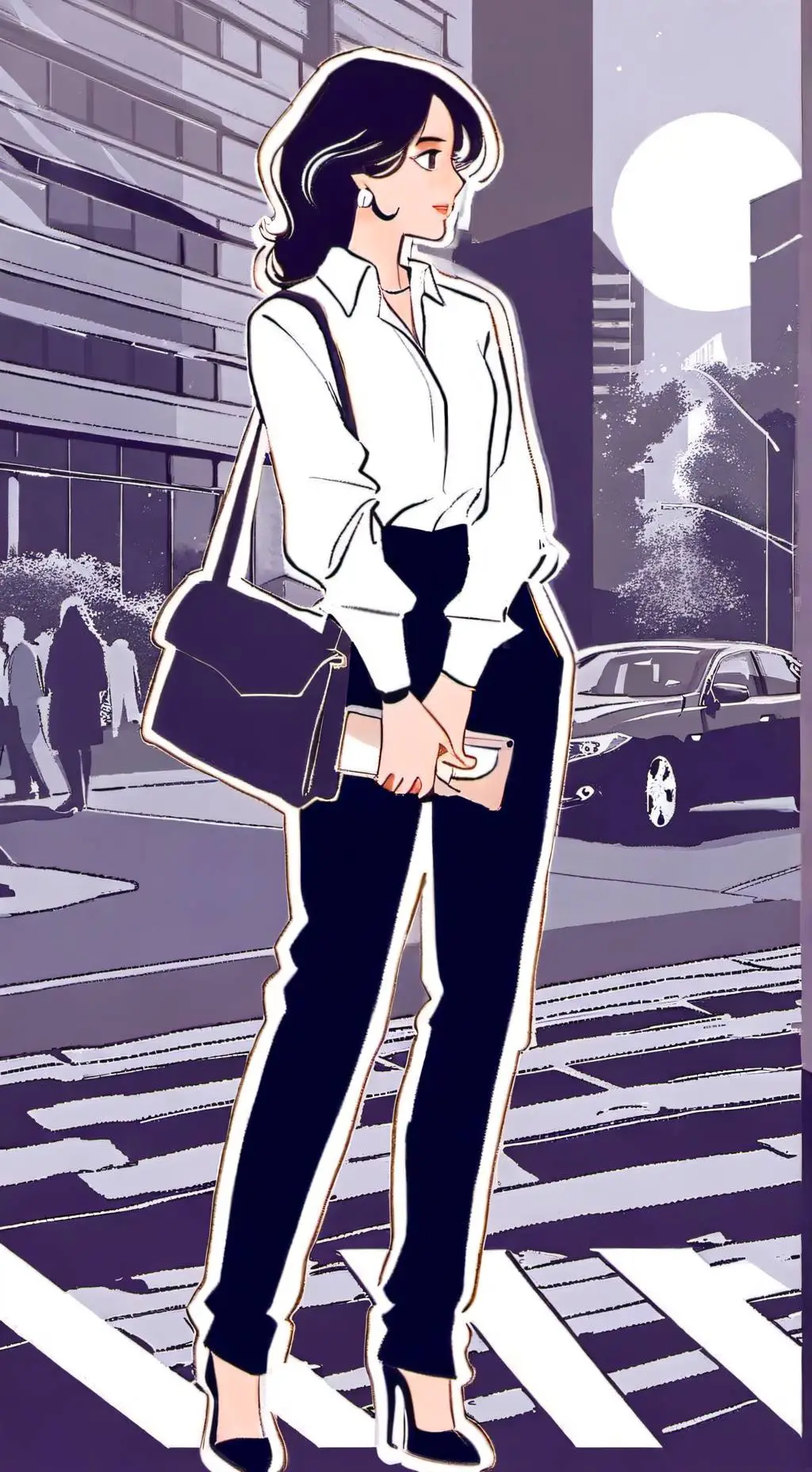 ai character: the japenese girl background